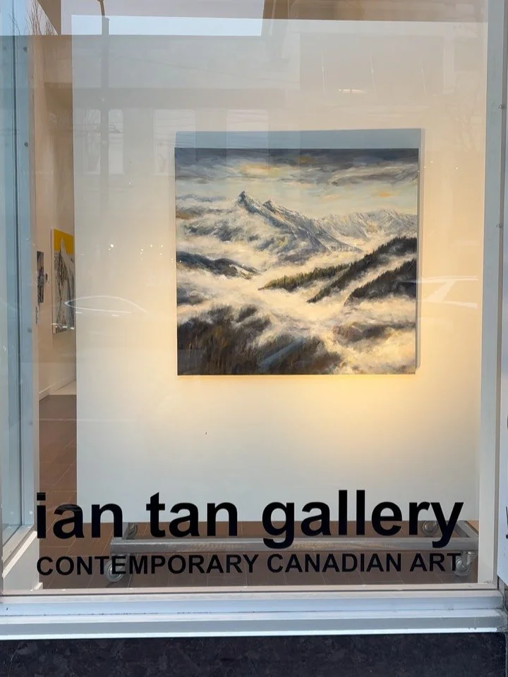 A full circle moment seeing my painting Mountain Sojourn hanging in the window of @iantangalleryvancouver✨

I used to walk Granville&rsquo;s Street or &ldquo;gallery row&rdquo; looking at art in gallery windows and hoping one day I&rsquo;d get to sho