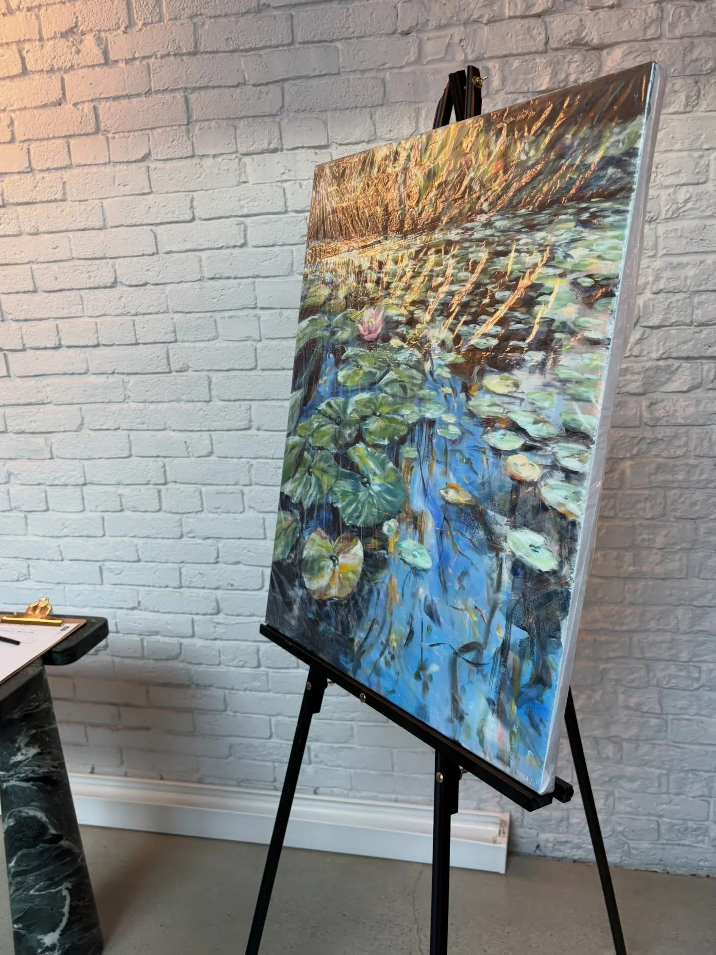 A very special evening @informinteriors last night learning about the future plans of @arthurericksonfoundation for Arthur Erickson&rsquo;s home and garden 🪷 My painting &ldquo;Expansion of Infinity&rdquo; was part of the silent auction to help fund