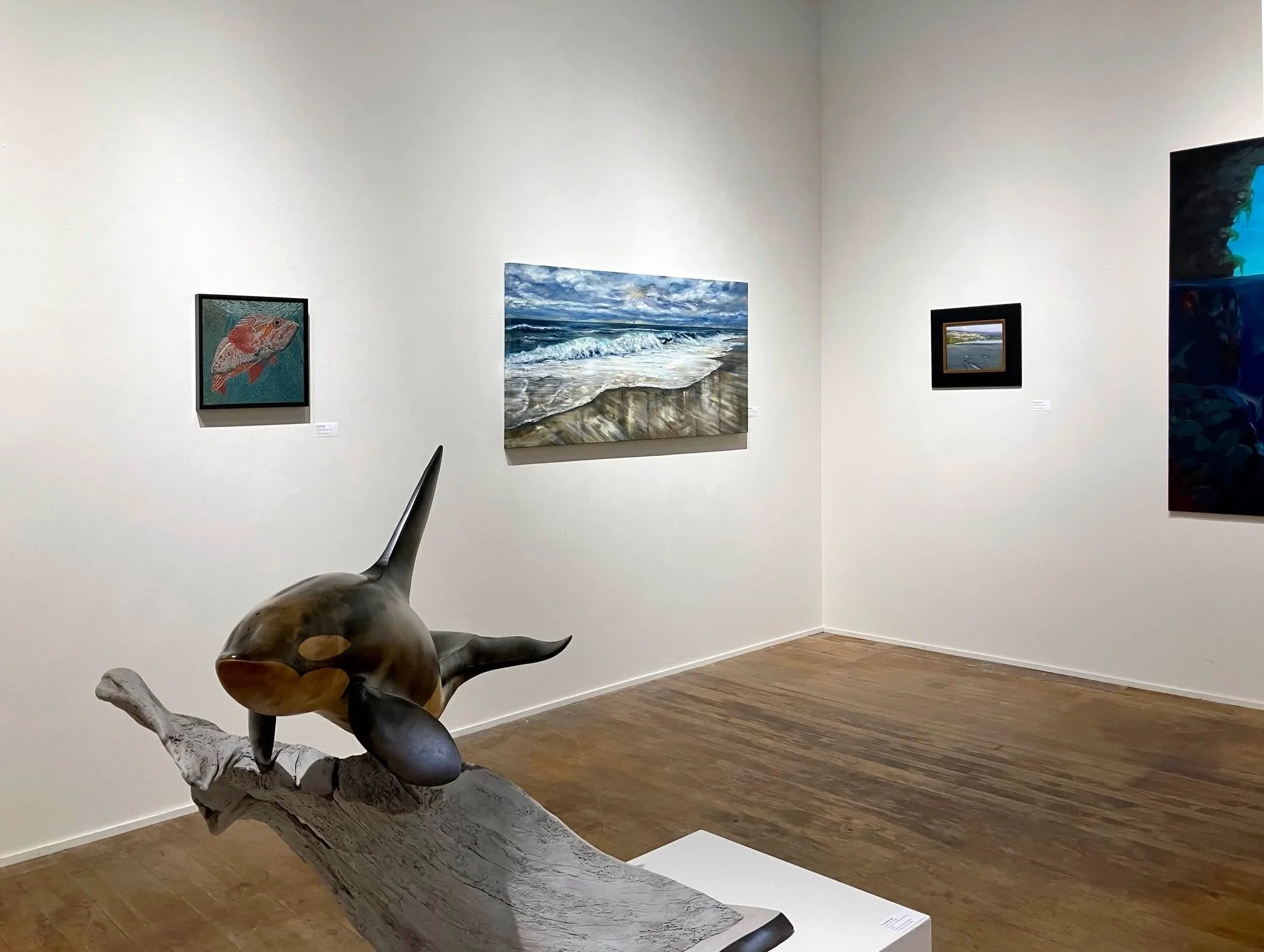 🌊Honored to share that my painting, "The Manifesto of Light," was juried into the annual Maritime Exhibition at the Coos Bay Art Museum in Oregon!😍

This year&rsquo;s theme is "Surge," and the gallery is filled with incredible m