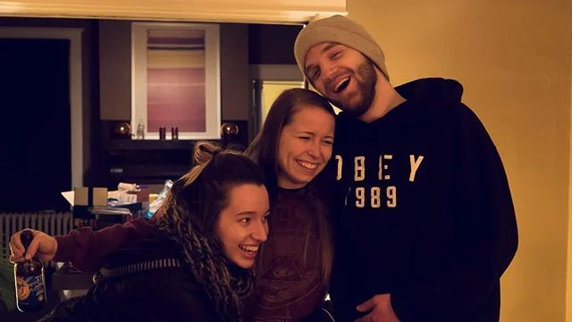 these two are literally my family and without them I wouldn't be complete.. thank you both for such an incredible experience. I love you both, so much ❤ #needsomebodyfilm