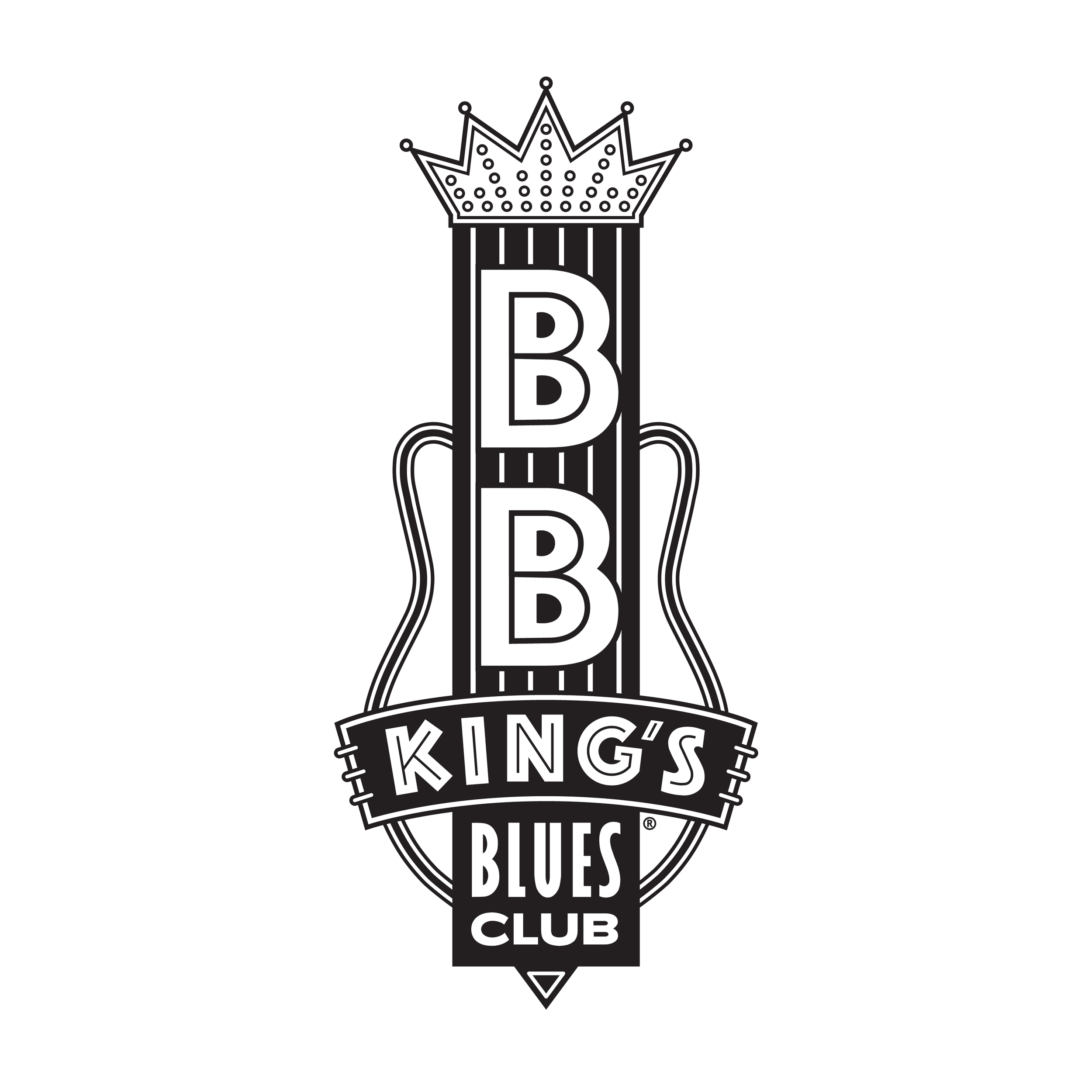 BB King’s Blues Club logo  Branding creative and design by Chuck Mitchell  Production design by Beth Mitchell  Beale Street Memphis, TN 