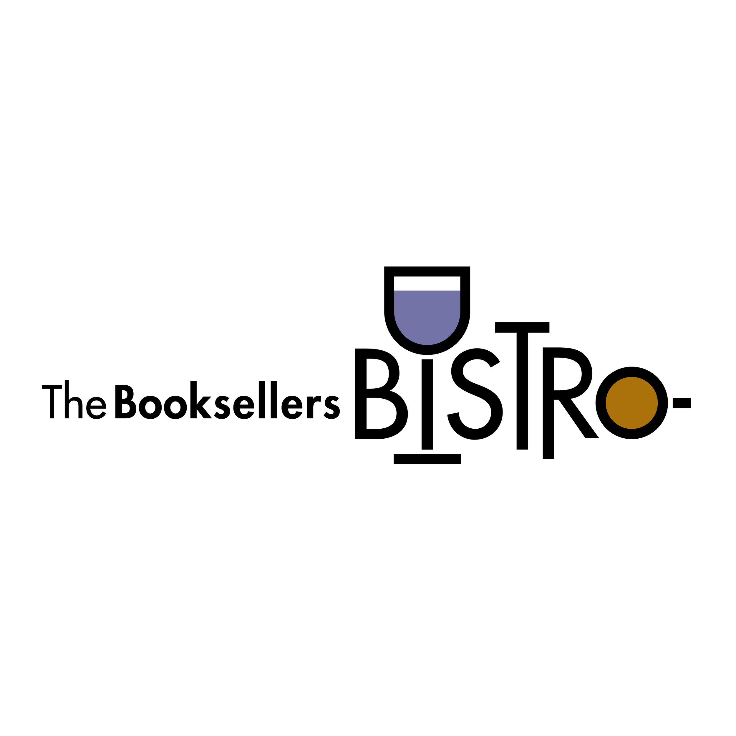  The Booksellers Bistro logo  Creative and design by Chuck Mitchell  Laurelwood Center Memphis, Tennessee 