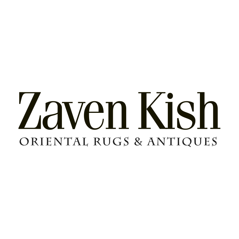  Zaven Kish Oriental Rugs logotype  Branding creative and design by Chuck Mitchell 