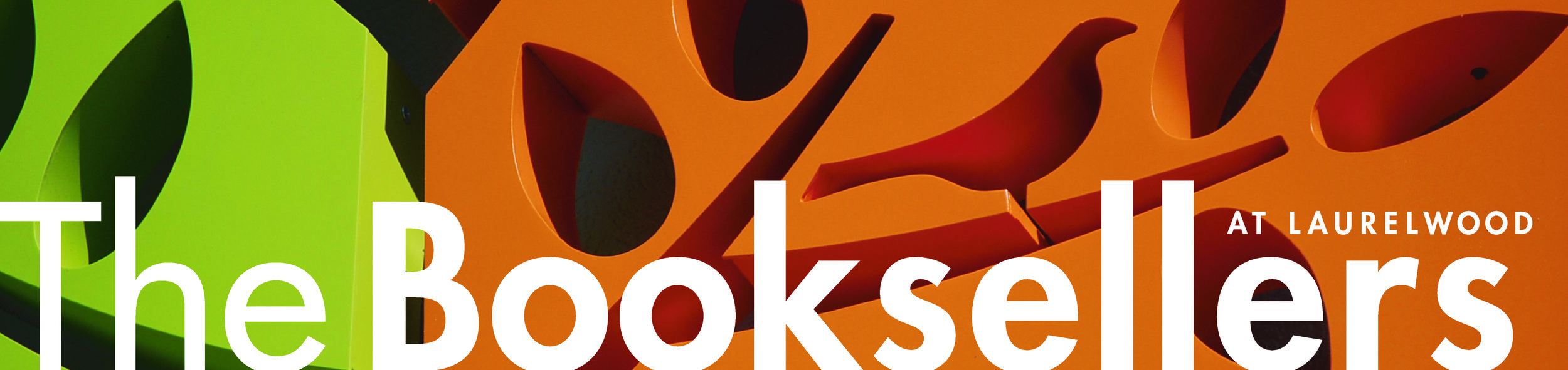  The Booksellers at Laurelwood website header  Creative and design by Chuck Mitchell  Laurelwood Center Memphis, Tennessee 