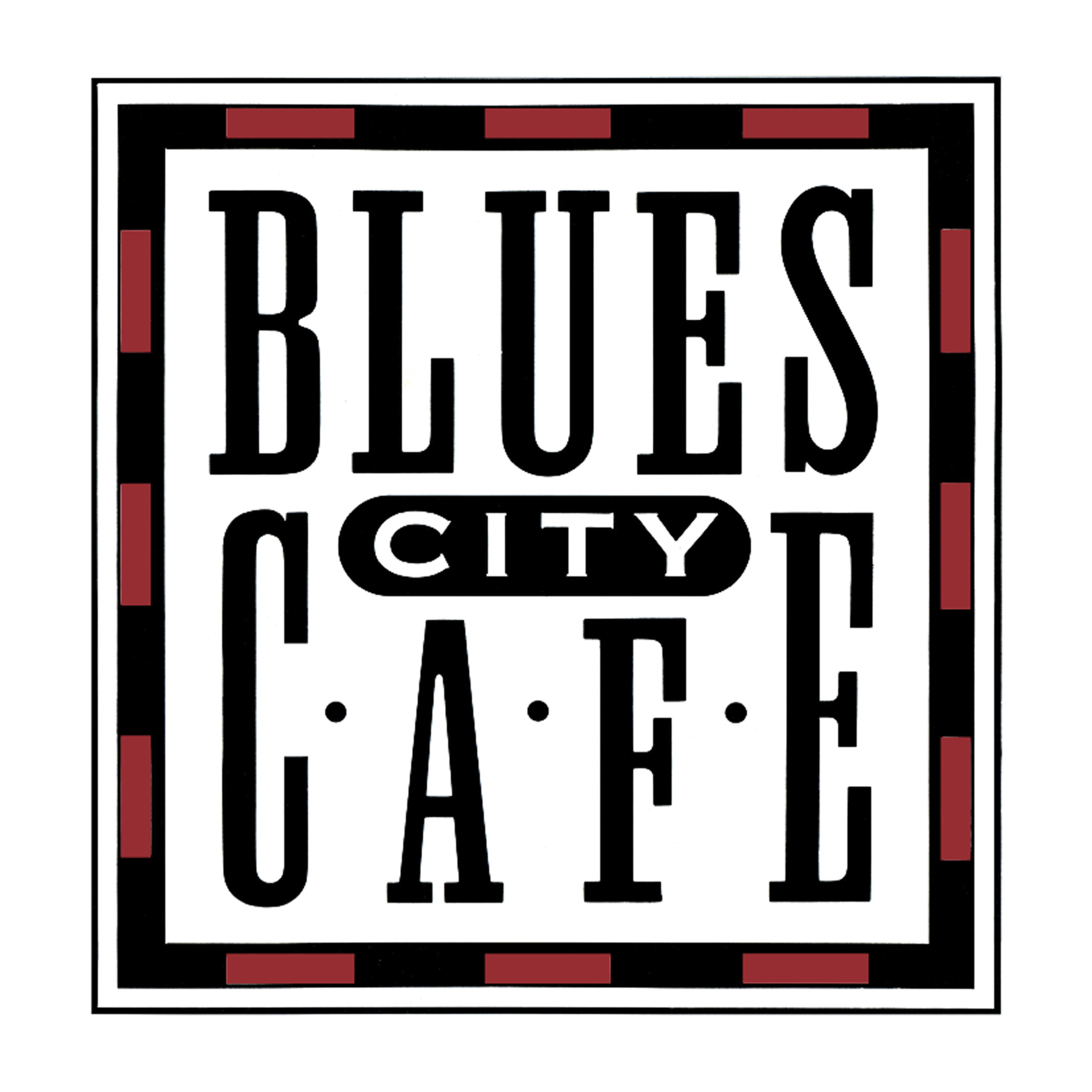  Blues City Cafe logo  Branding creative and design by Chuck Mitchell  Beale Street Memphis, Tennessee 