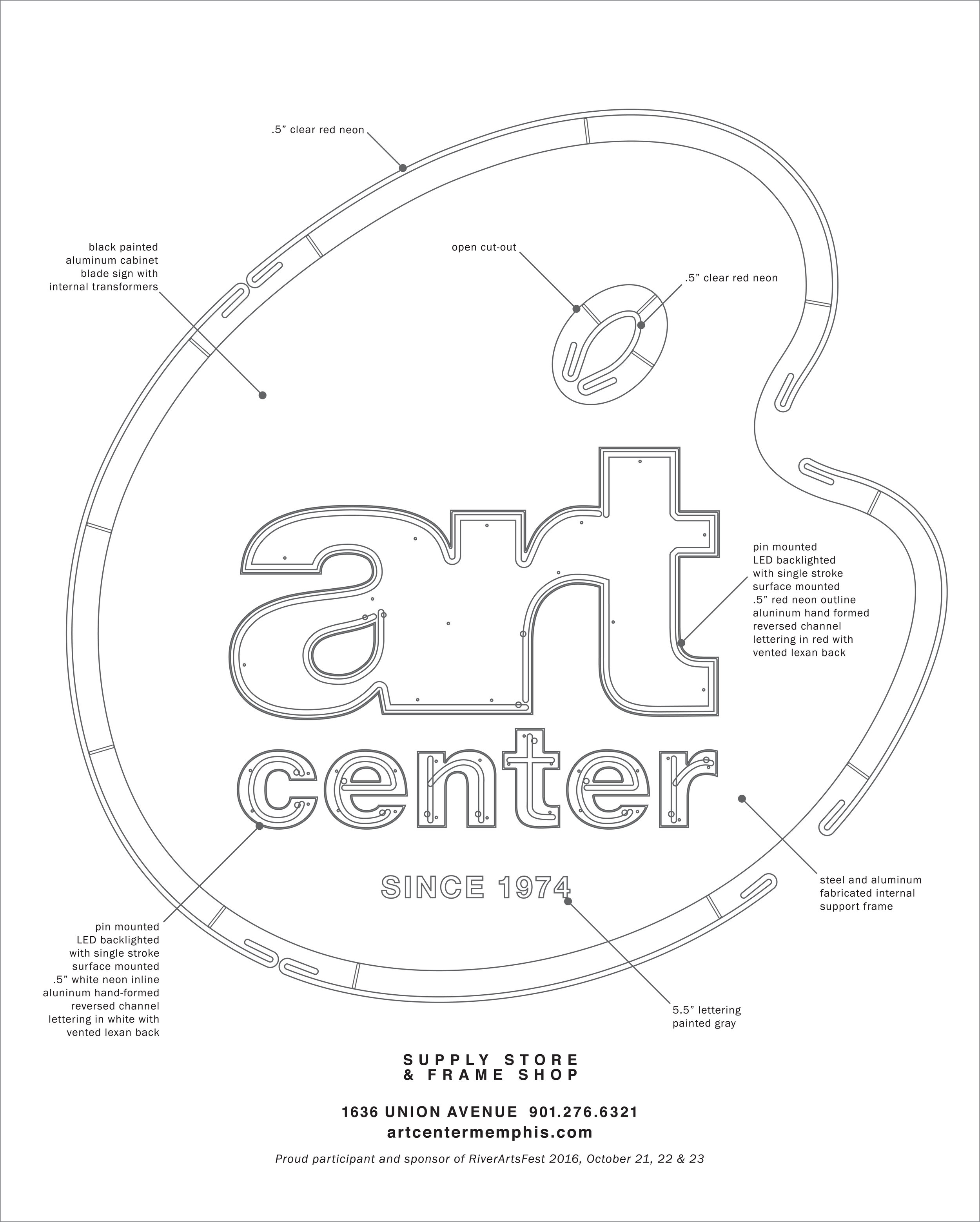  Art Center "tech/craft" ad for Number  Creative and design by Chuck Mitchell 