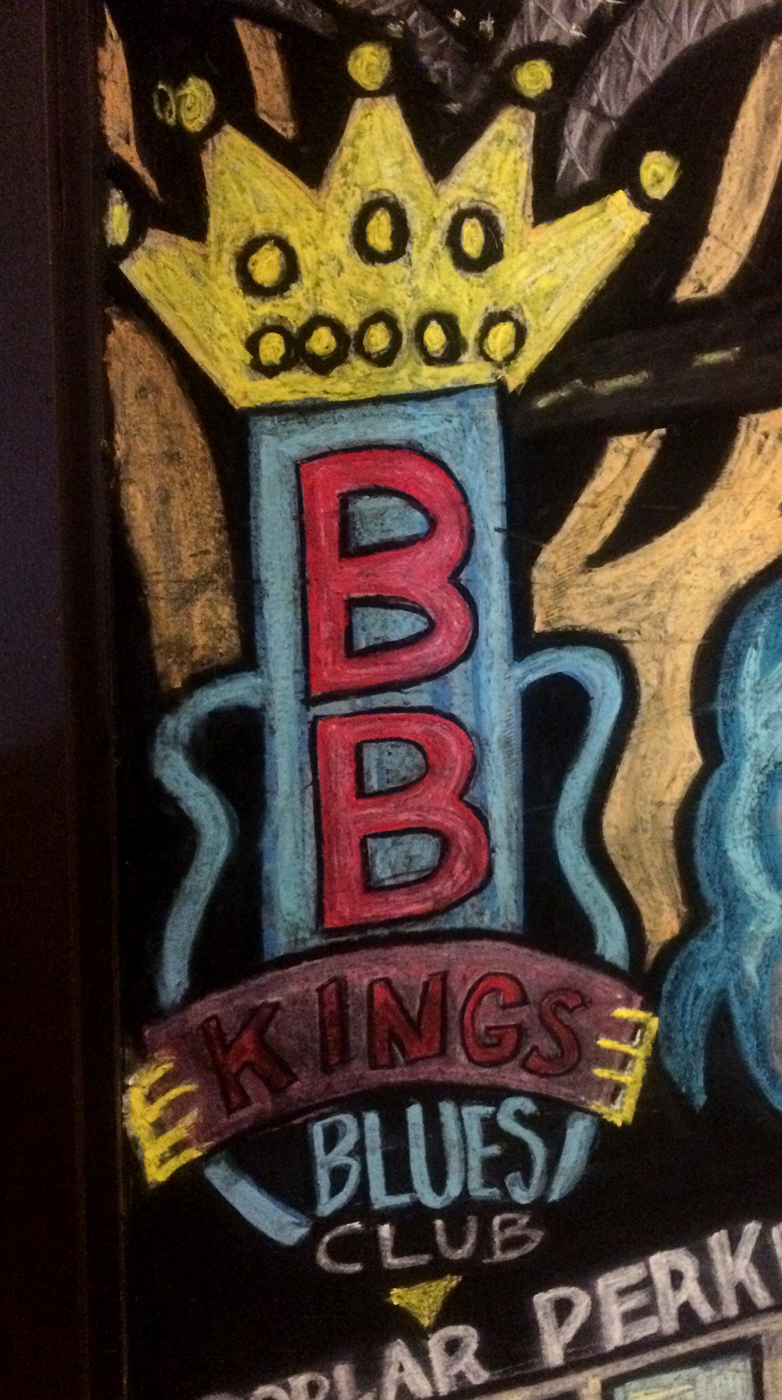  Chalk art by "Sloan" as seen at "One &amp; Only BBQ”, Memphis 