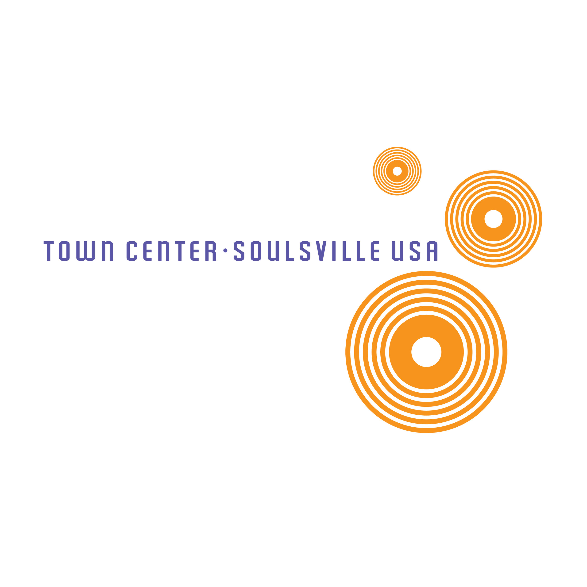  Town Center Soulsville USA project logo  Branding creative and design by Chuck Mitchell 