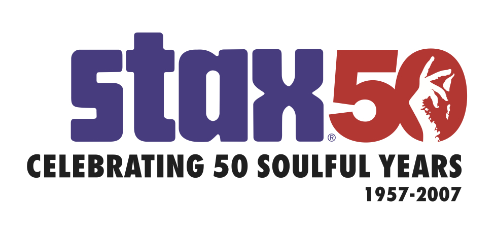  STAX 50 Anniversary logo  Branding creative, design and copy line by Chuck Mitchell 