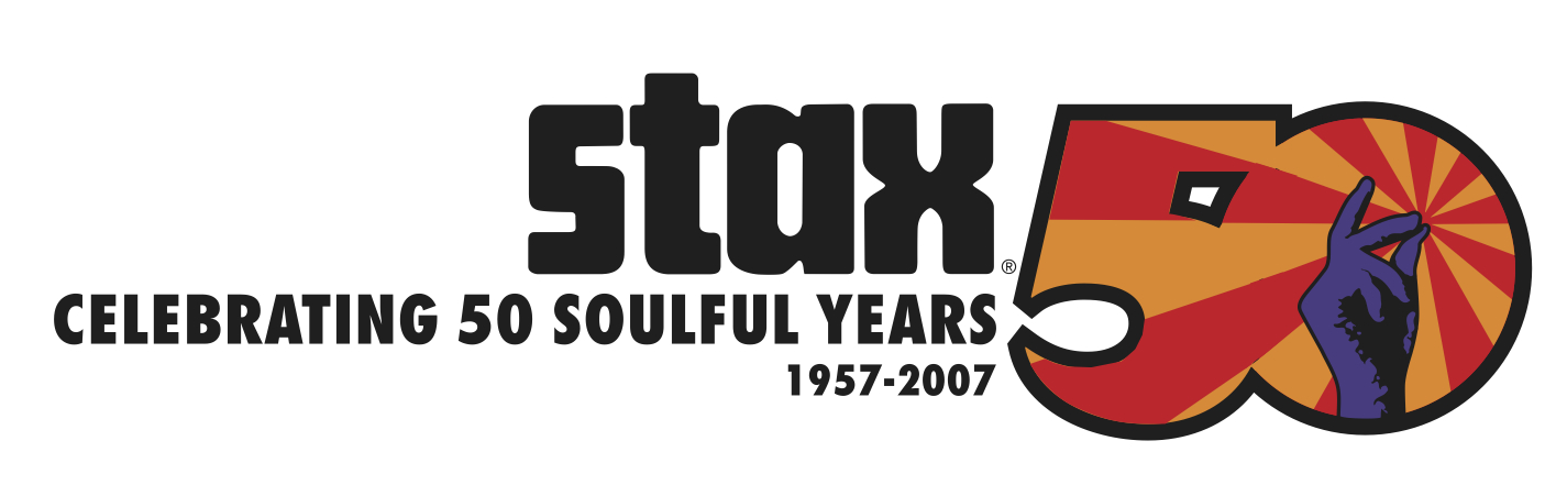  STAX 50 Anniversary logo alternate  Branding creative, design and copy line by Chuck Mitchell 