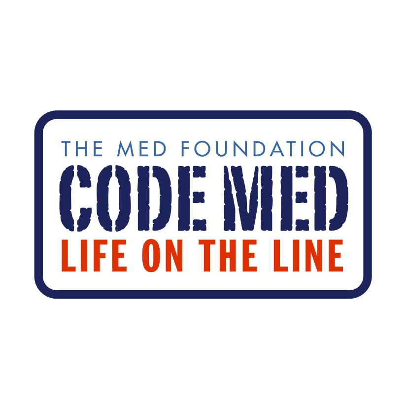  The MED, Regional Medical Center at Memphis branding for “CODE MED Life on the Line” Telethon benefitting The MED  Naming, branding creative, design and copywriting by Chuck Mitchell  Now known as Regional One Medical Center 