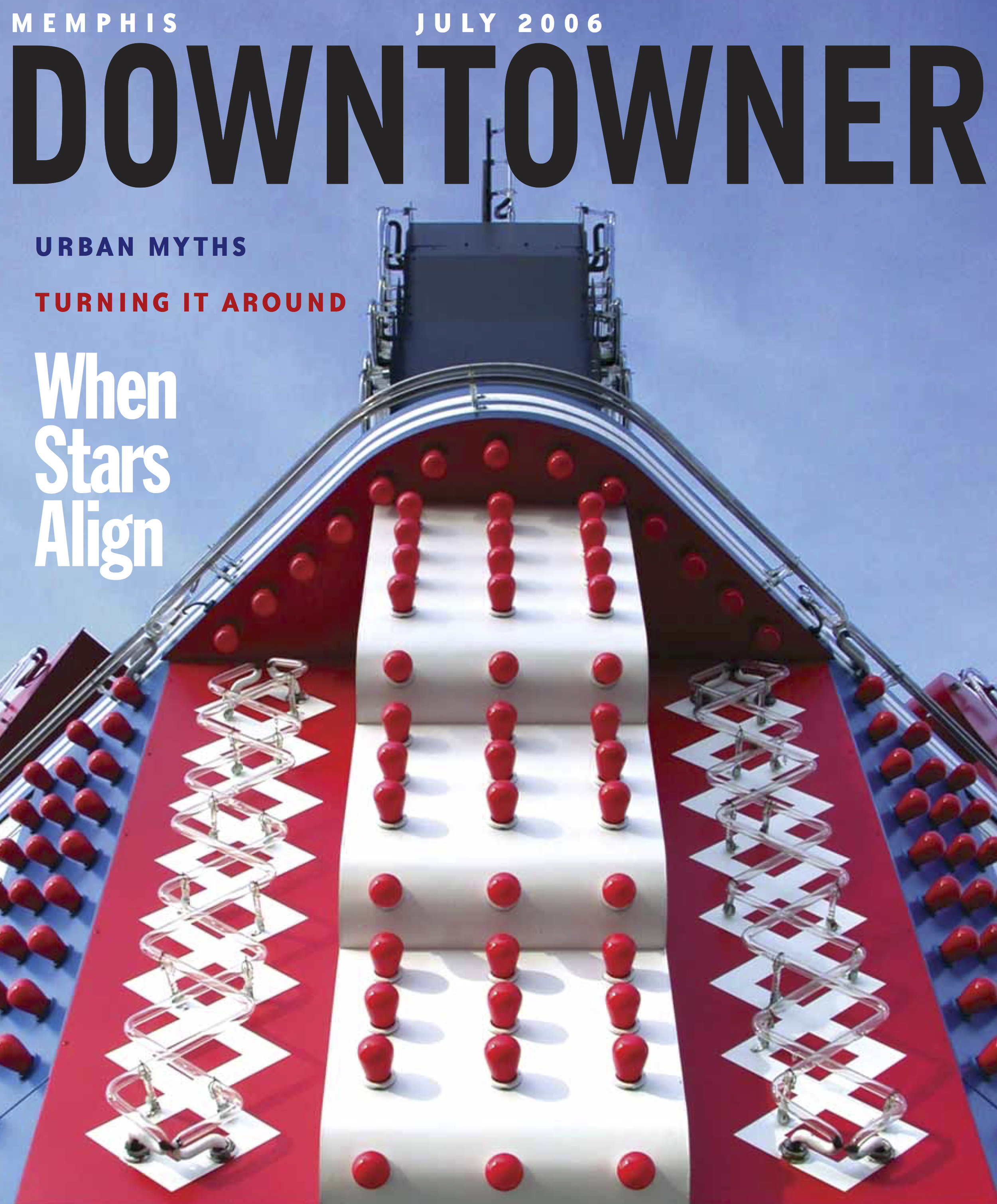  Memphis Downtowner Magazine  Stax Museum of American Soul Music  Publication design by Chuck Mitchell  Photograph by Chuck Mitchell 