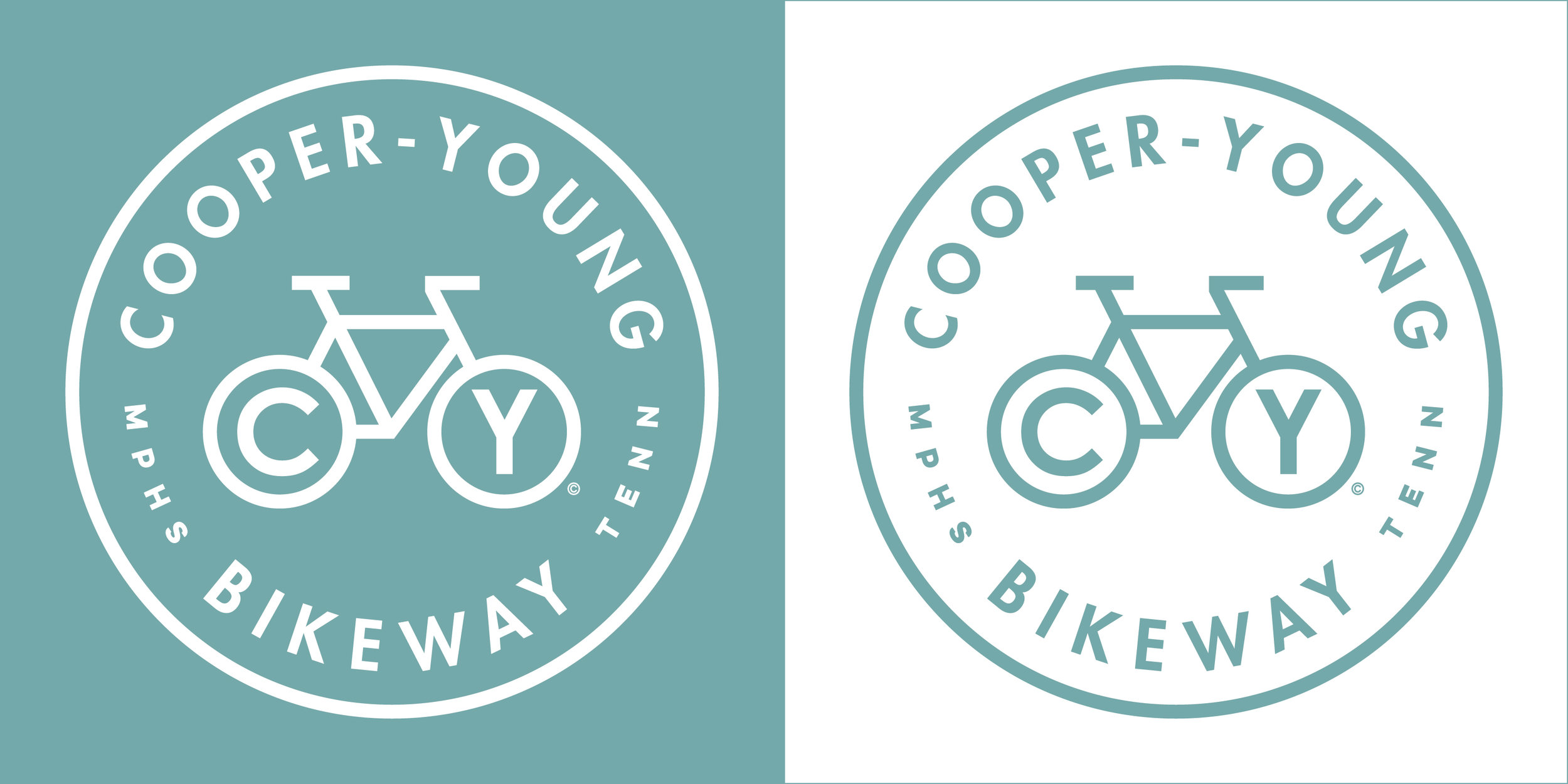  Proposed Cooper-Young Bikeway Project  Concept &amp; design © Chuck Mitchell 