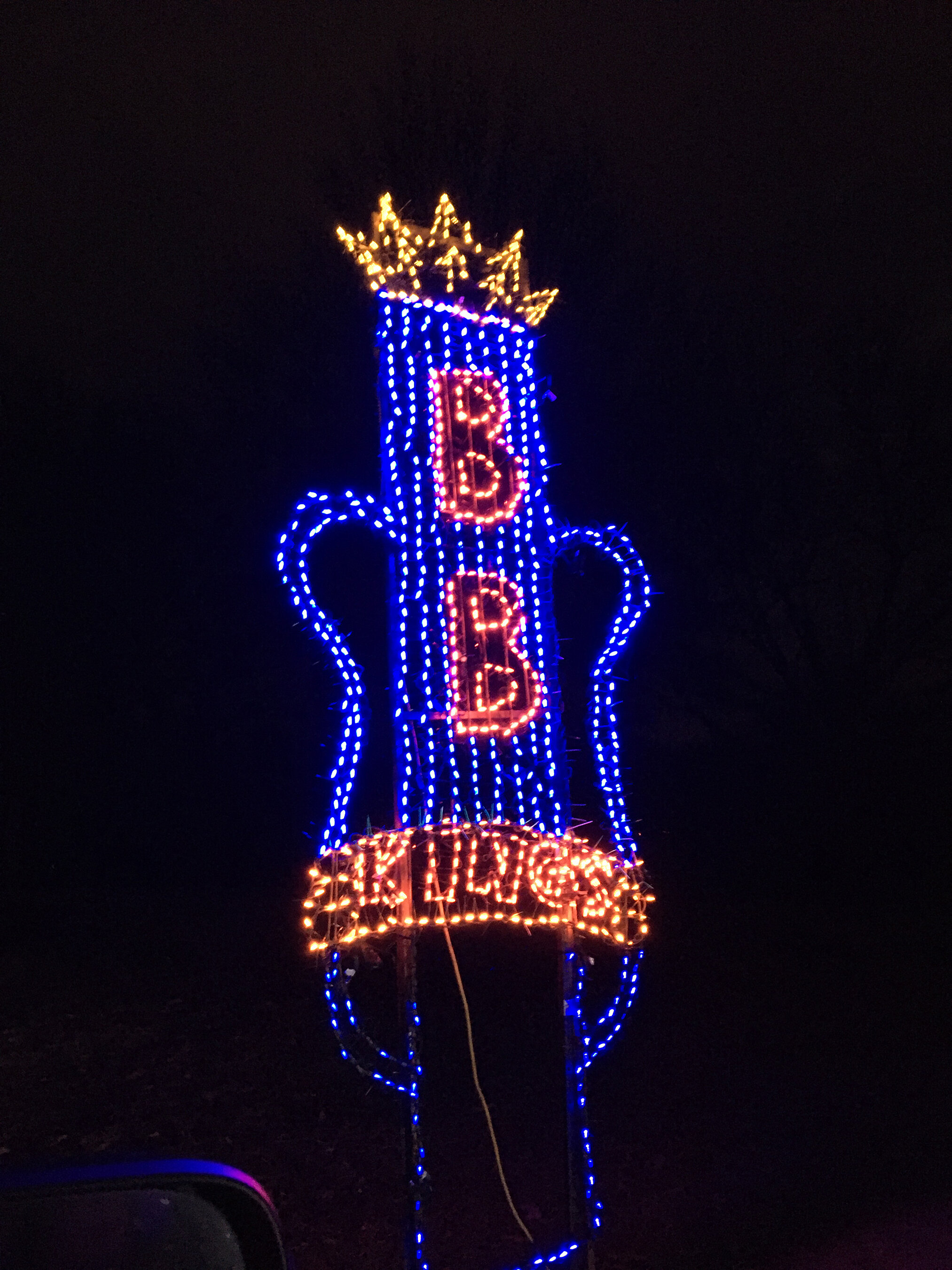  Awesome BBK sign interpretation by Starry Nights Memphis  Photograph by Reid Mitchell 