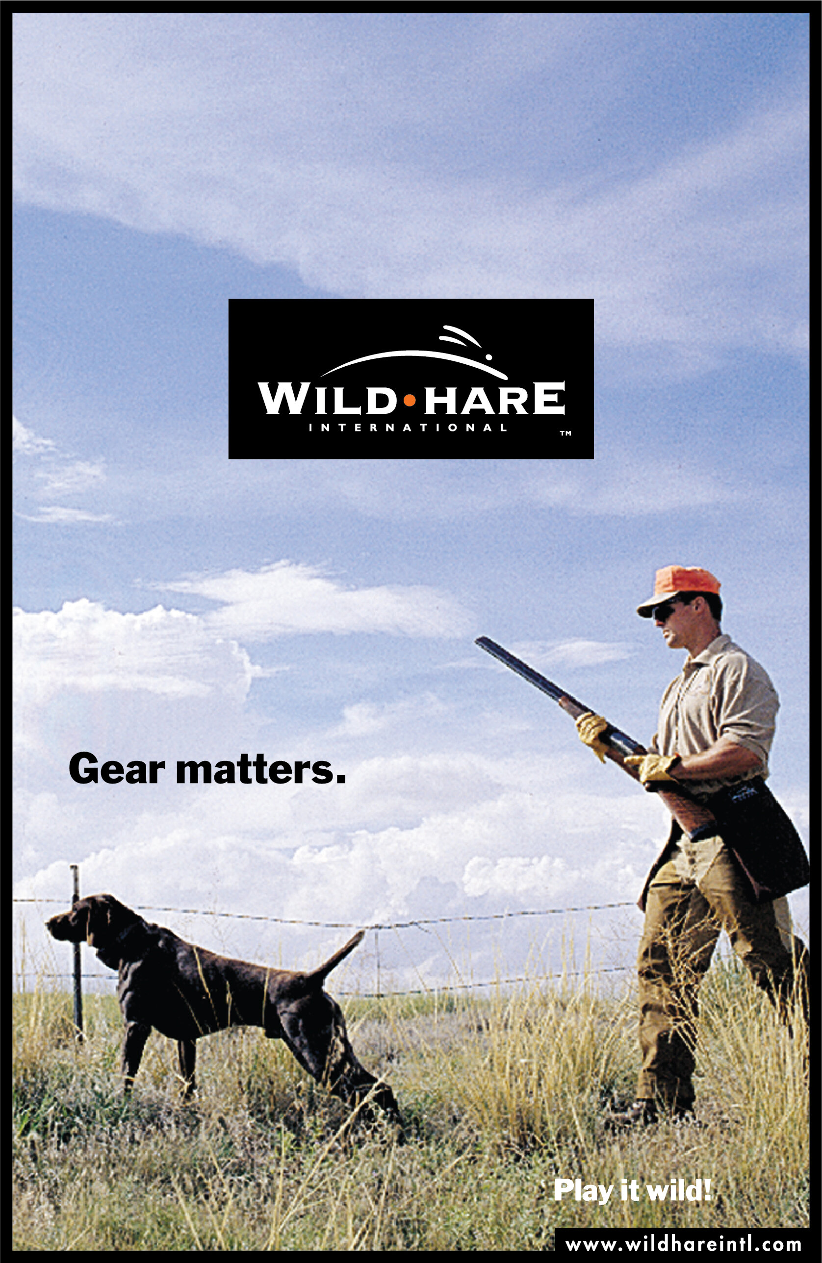  Wild•Hare International product catalog cover  Design, branding and creative direction by Chuck Mitchell  Photograph by Jack Kenner 