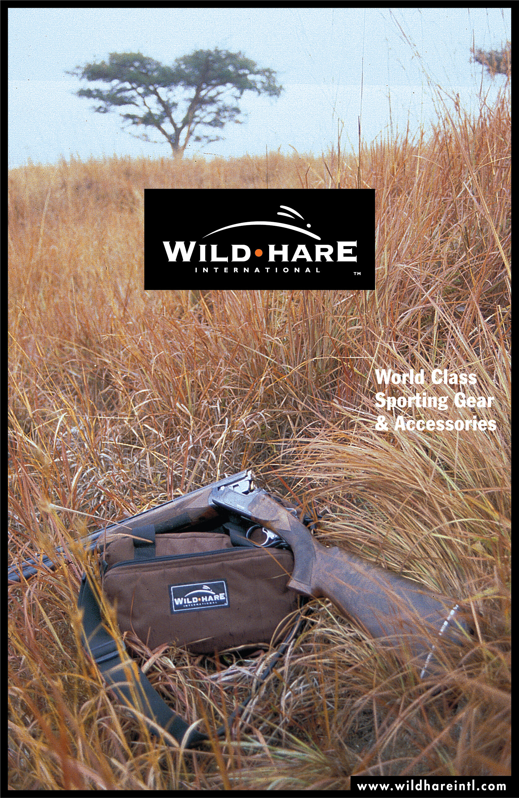  Wild•Hare International product catalog cover  Design, branding and creative direction by Chuck Mitchell  Photograph courtesy of John Woolley 