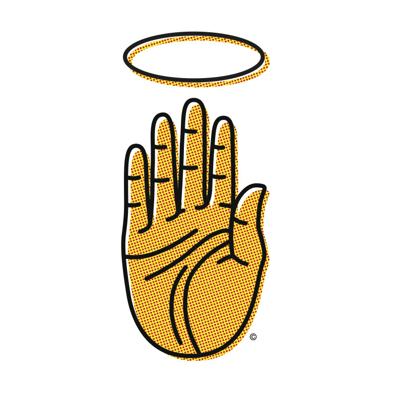  Holy Hand design by Chuck Mitchell © Chuck Mitchell. All rights reserved. 