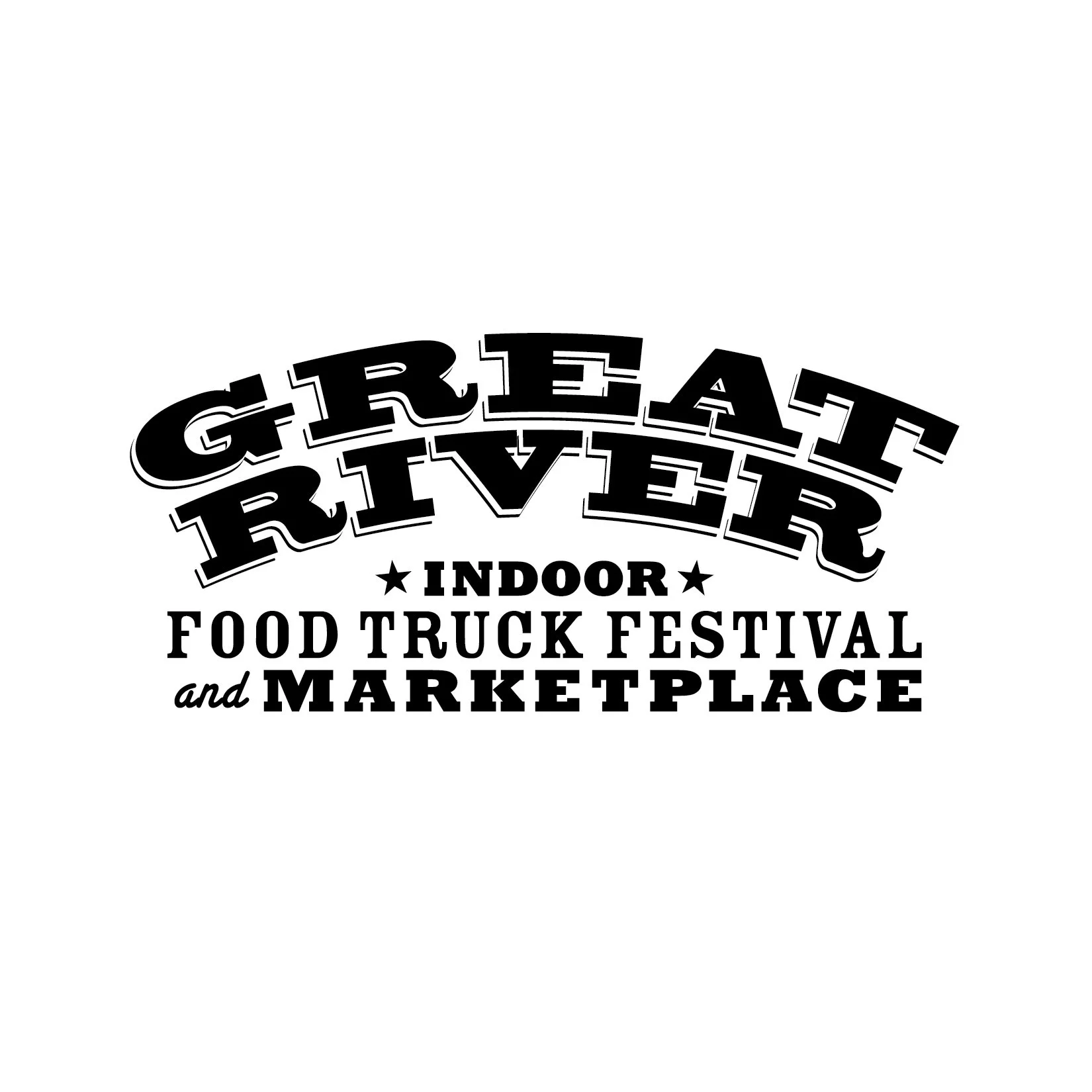  Great River Fest event logo  Design, creative and event development by Chuck Mitchell  © Chuck Mitchell. All rights reserved. 