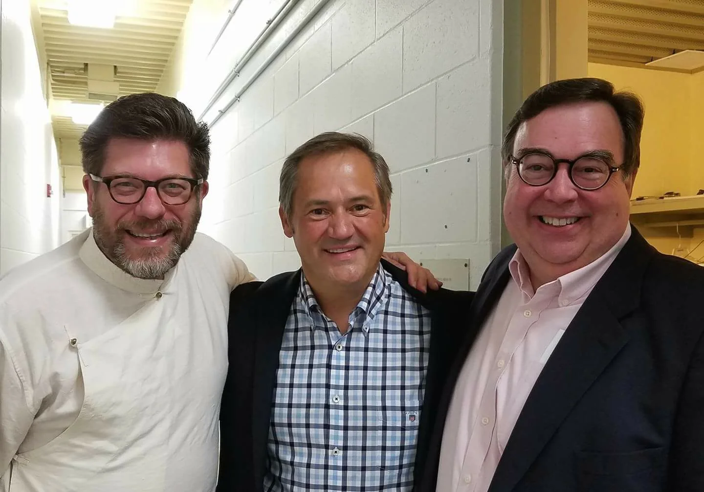 From left: myself, Paul Groves, and Paul Hart Miller.