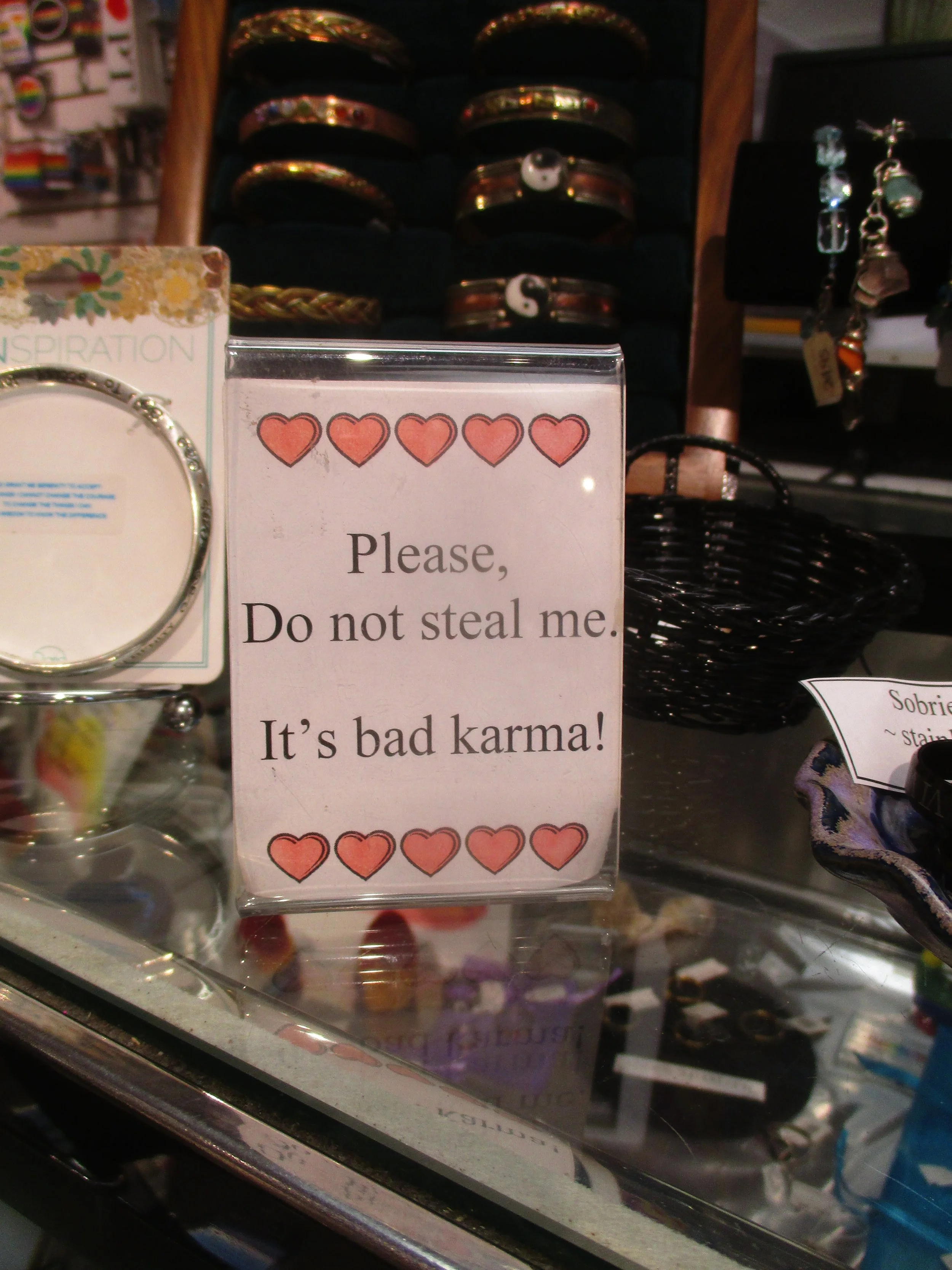 In a shop in Provincetown, Massachusetts.