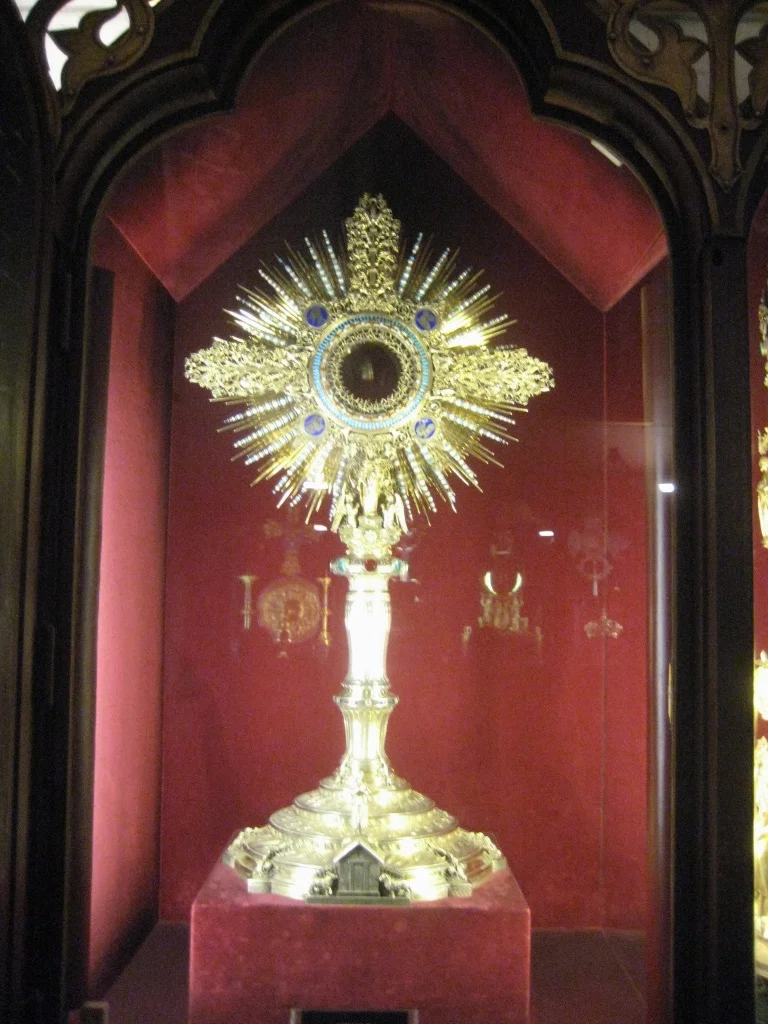 One of the treasures in the sacristy of Notre Dame, October, 2008.