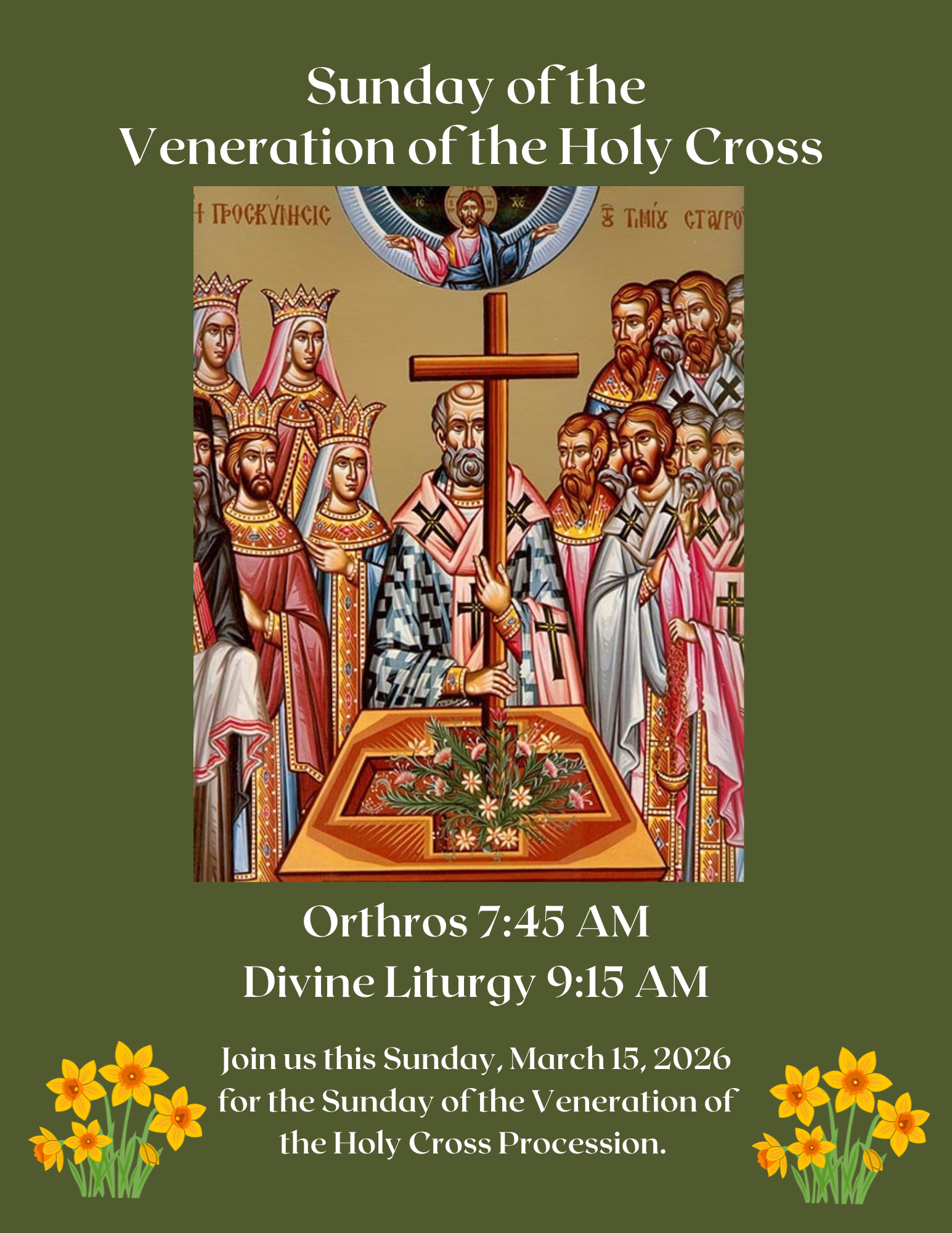 Sunday of the Veneration of the Holy Cross