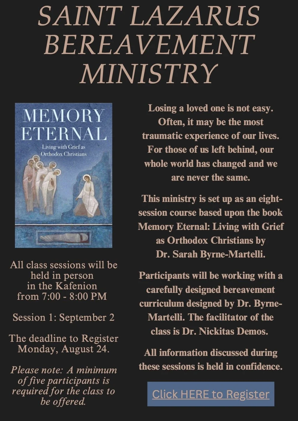Saint Lazarus Bereavement Ministry