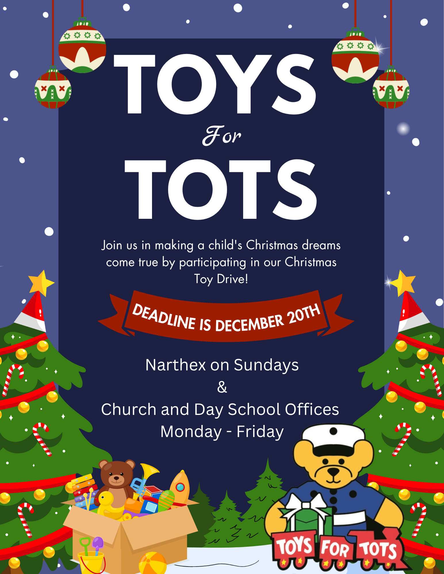 Toys for Tots Toy Collection