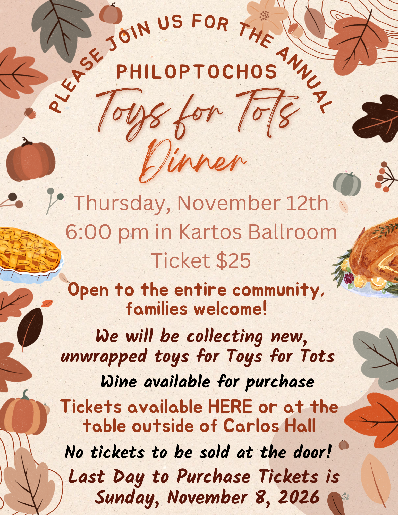 Toys for Tots Dinner