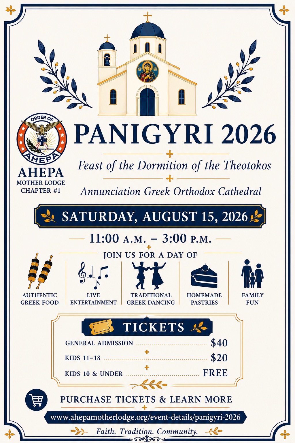 Feast Day Celebration of the Dormition of the Theotokos