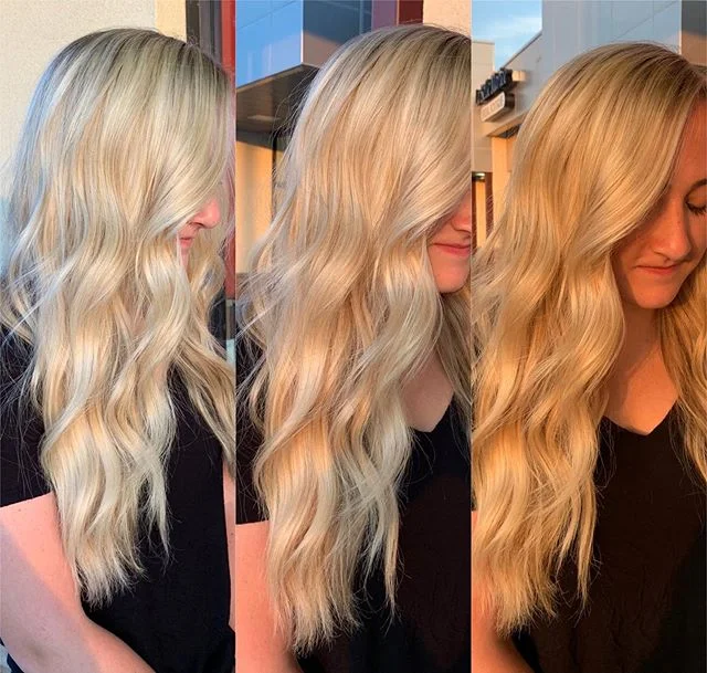 lighting makes all the difference! 💡☀️ same client, same appointment, no filters, just different angles in natural lighting. ⛅️🌤