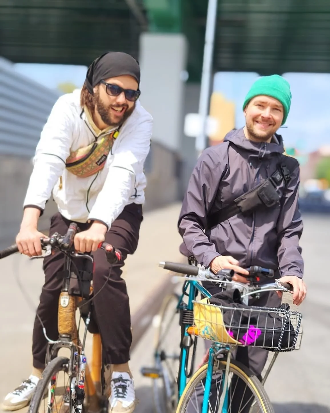 🚴&zwj;♂️ Meet Mirza and Polska, two of our four visionary co-founders.

🌆 Their friendship began back in 2003 in South Brooklyn and was solidified during their days at John Dewey High School. Coming from immigrant families, they both share a passio