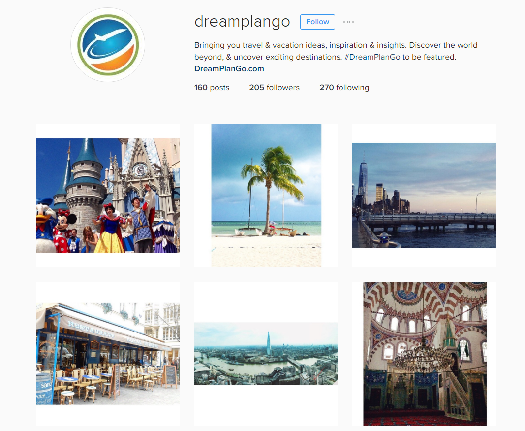 DreamPlanGo Instagram