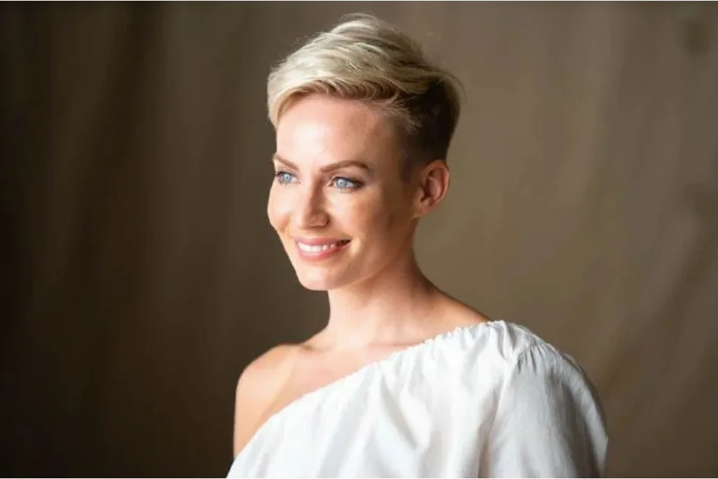 Taryn Williams's Max Factor campaign shoot. Image credit: supplied