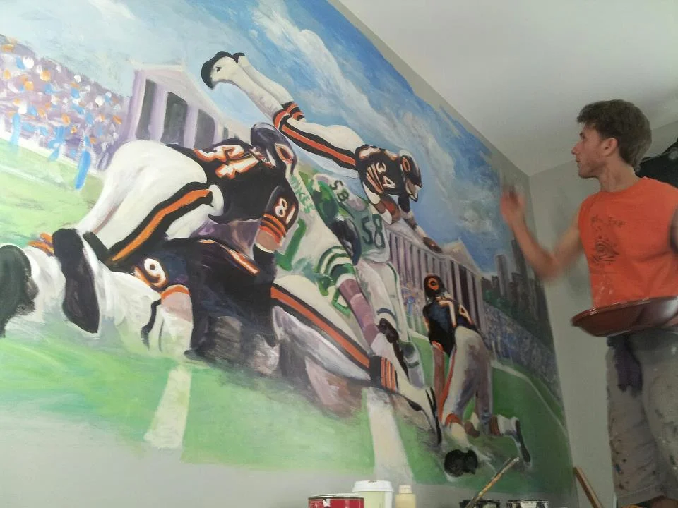 Chicago Bears Mural, Chicago IL