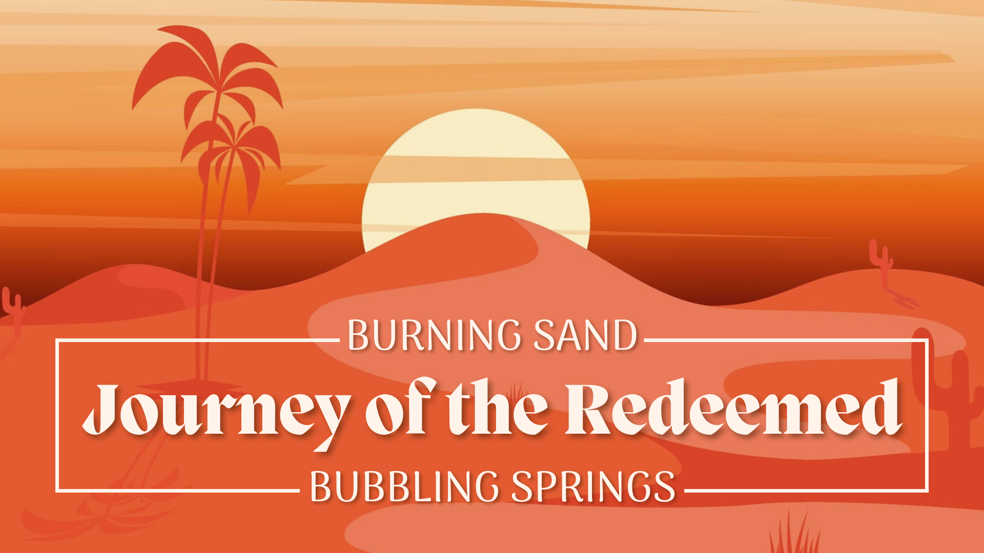 Journey of the Redeemed: Do Good