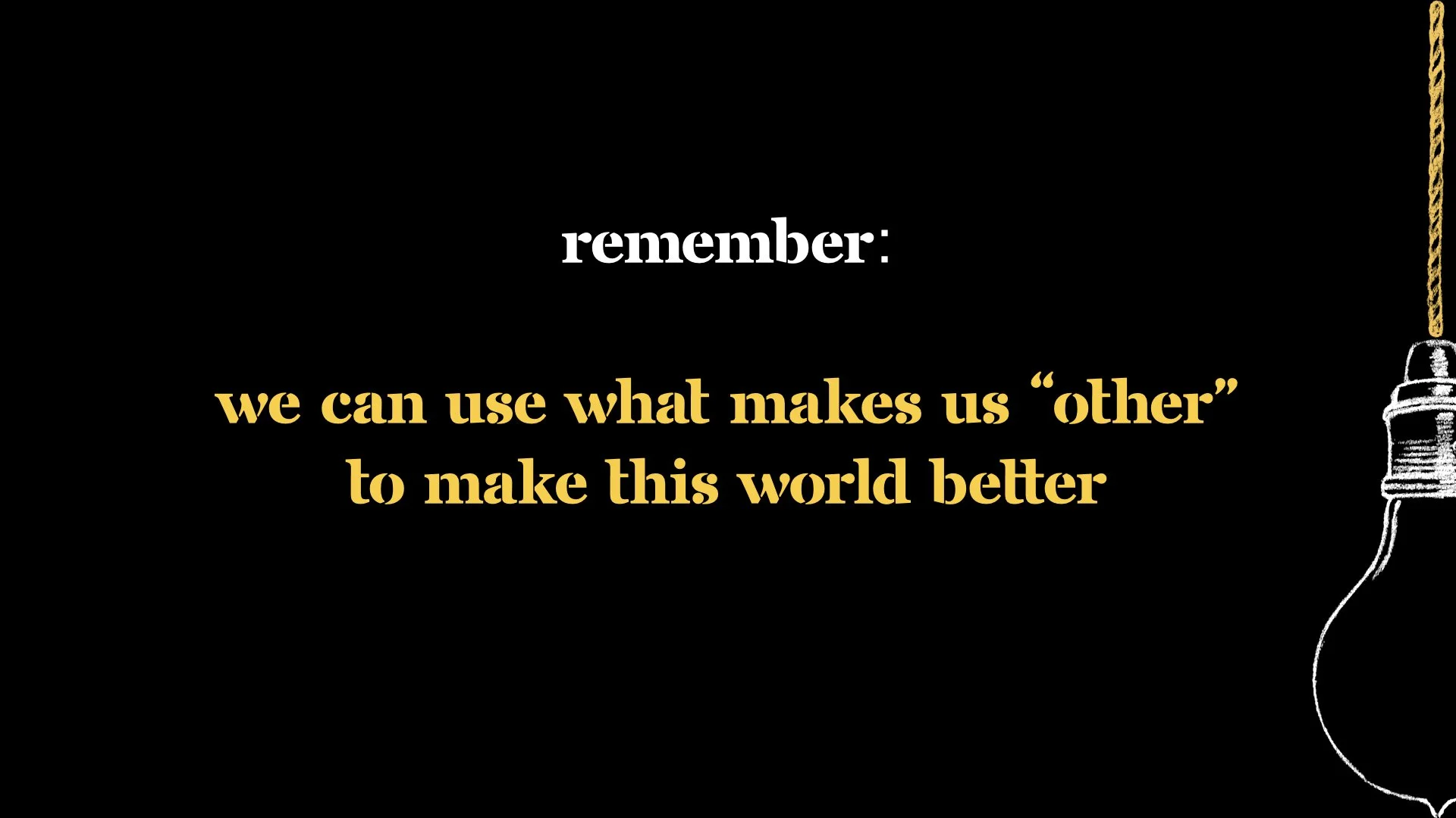 hope &amp; light: resident aliens