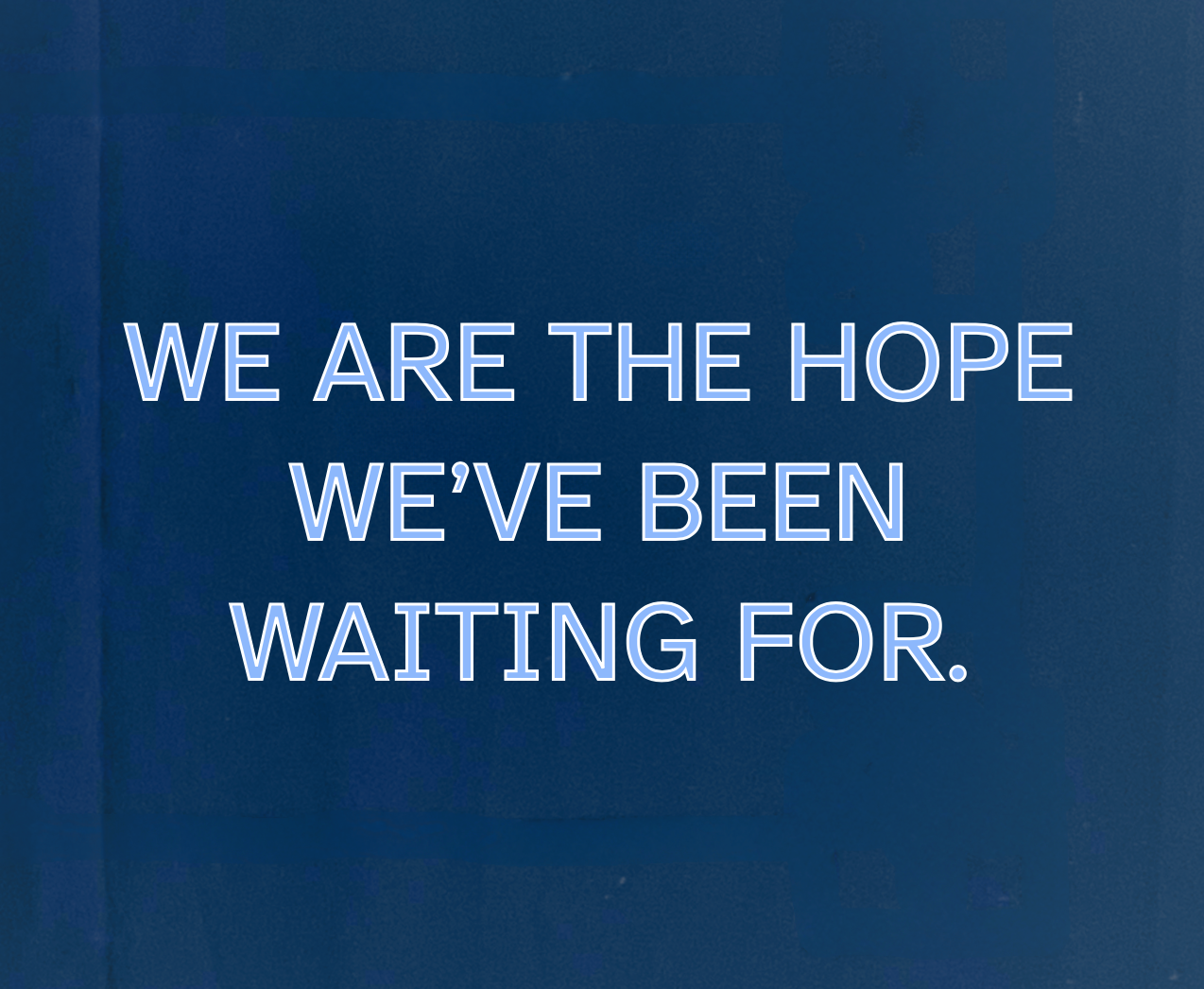 Acts: We Are the Ones