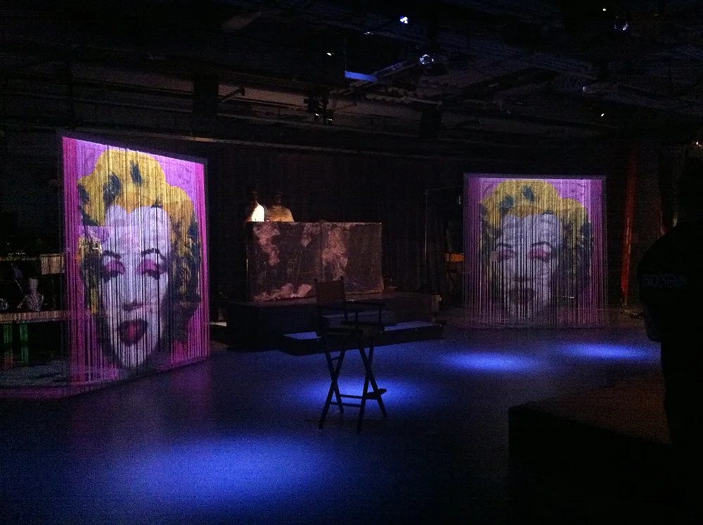 Tech rehearsal at 3LD...