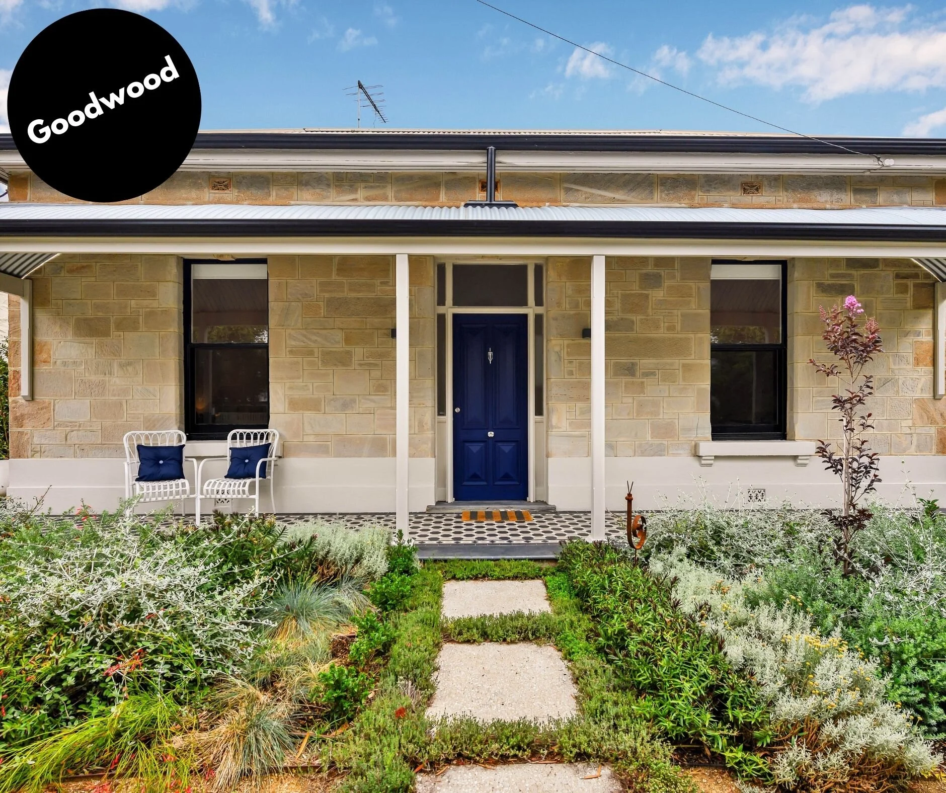 What's behind the Blue Door?