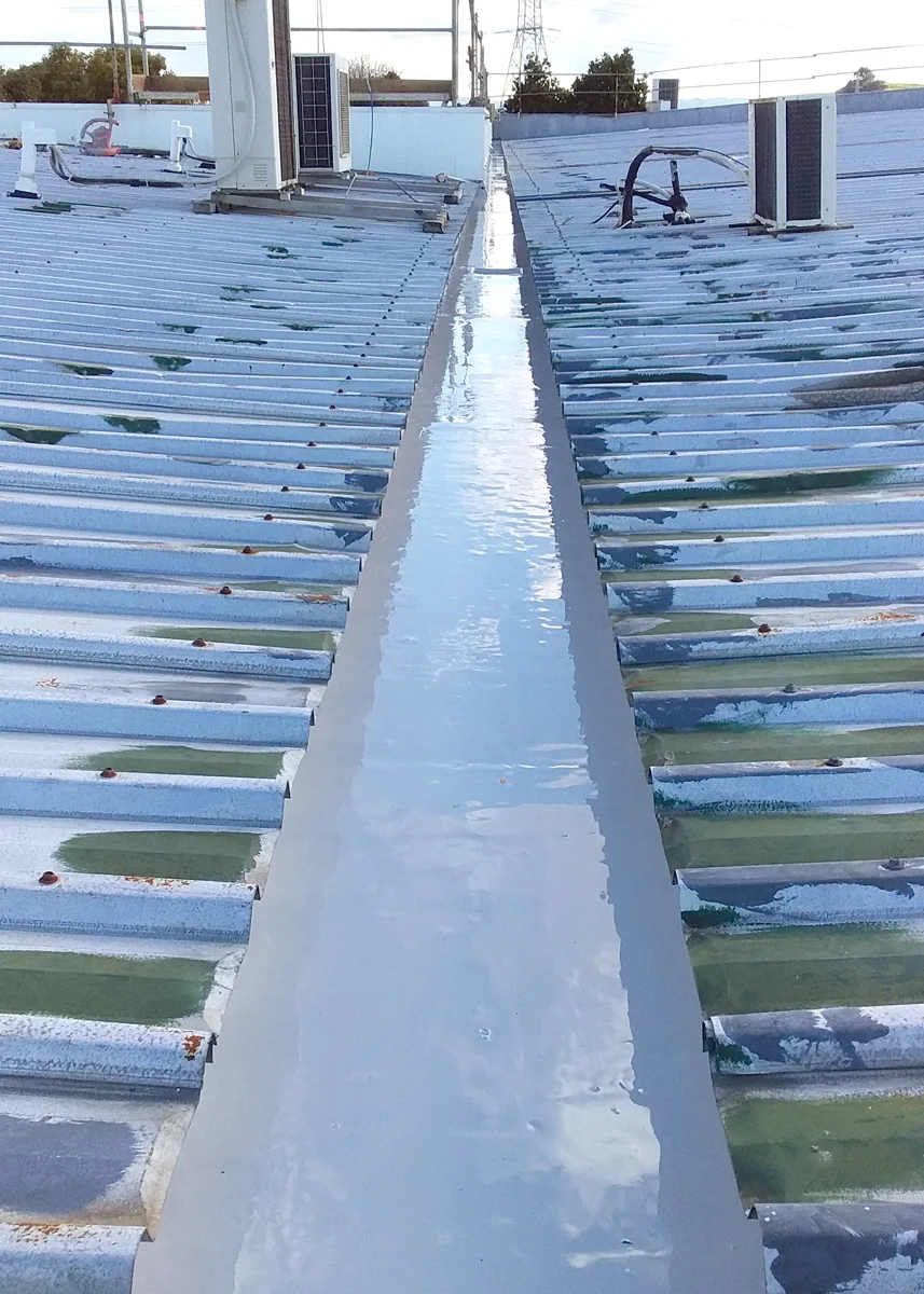 Eco Seal over Butynol – Gutter