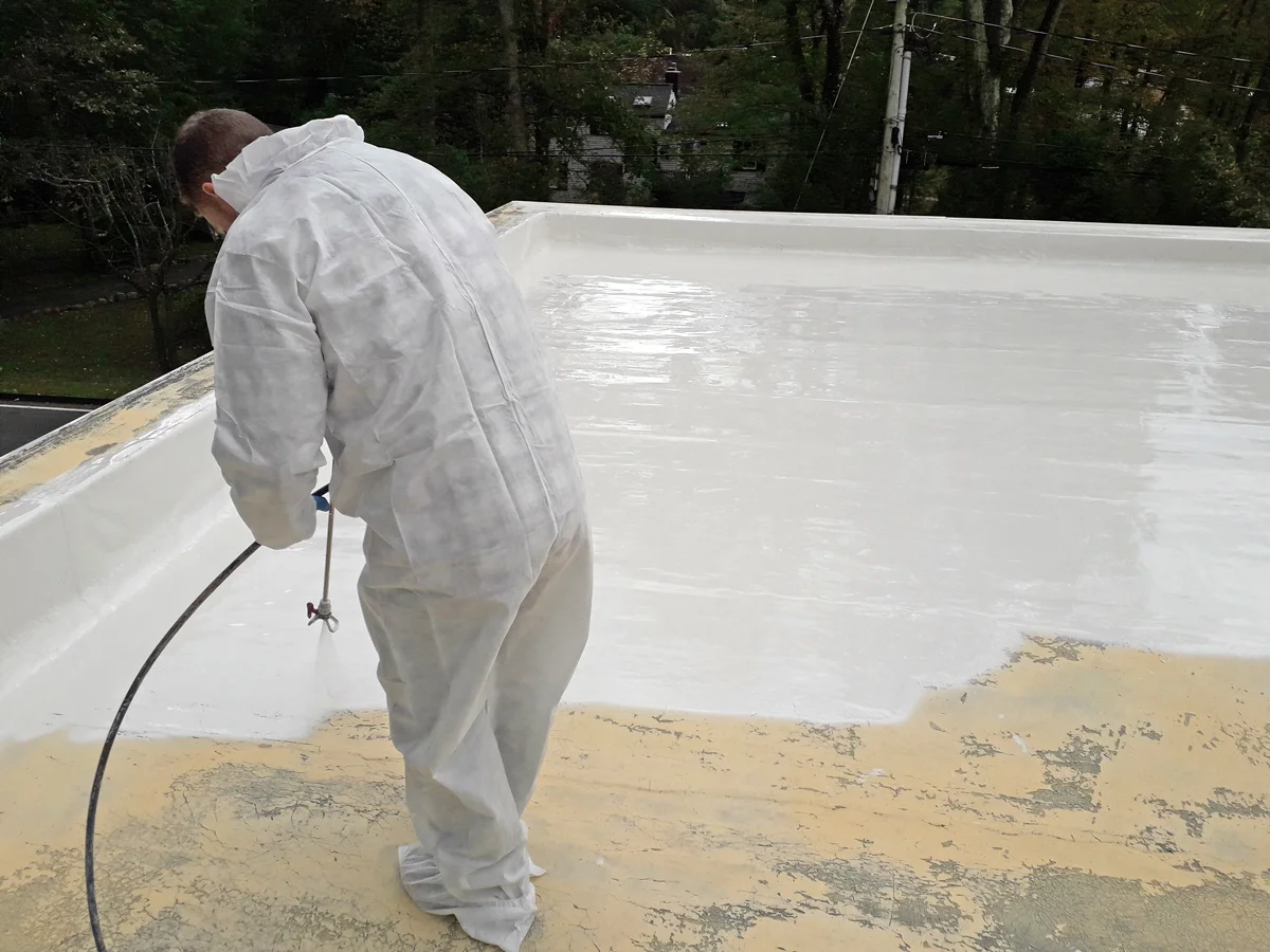 Eco Seal over K1 Silverluster – Roof