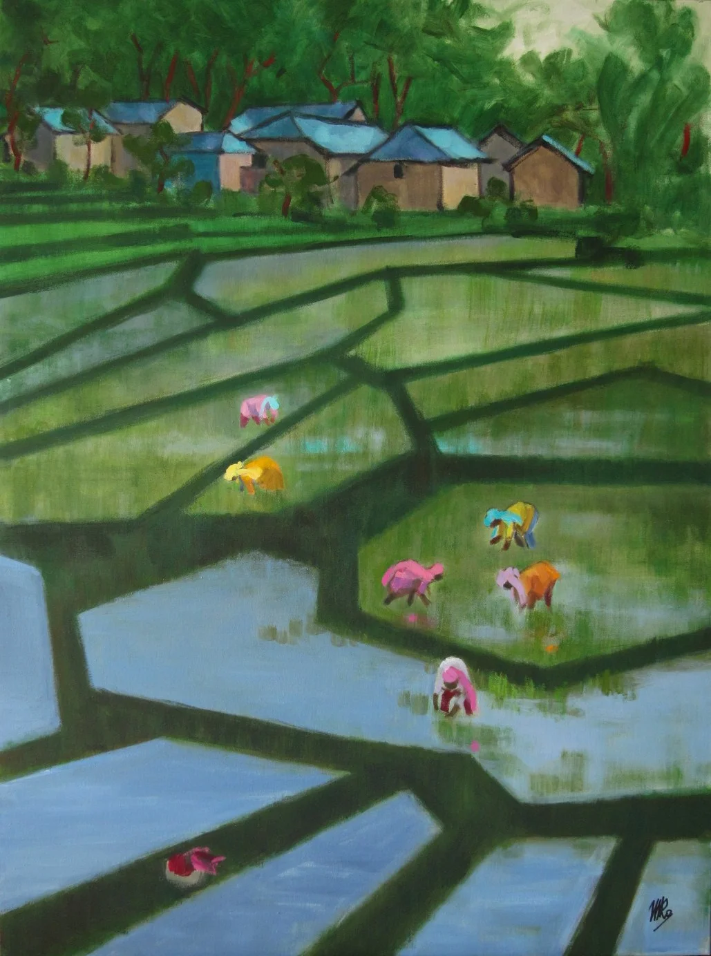 2012 Village and Paddy Fields HP.JPG
