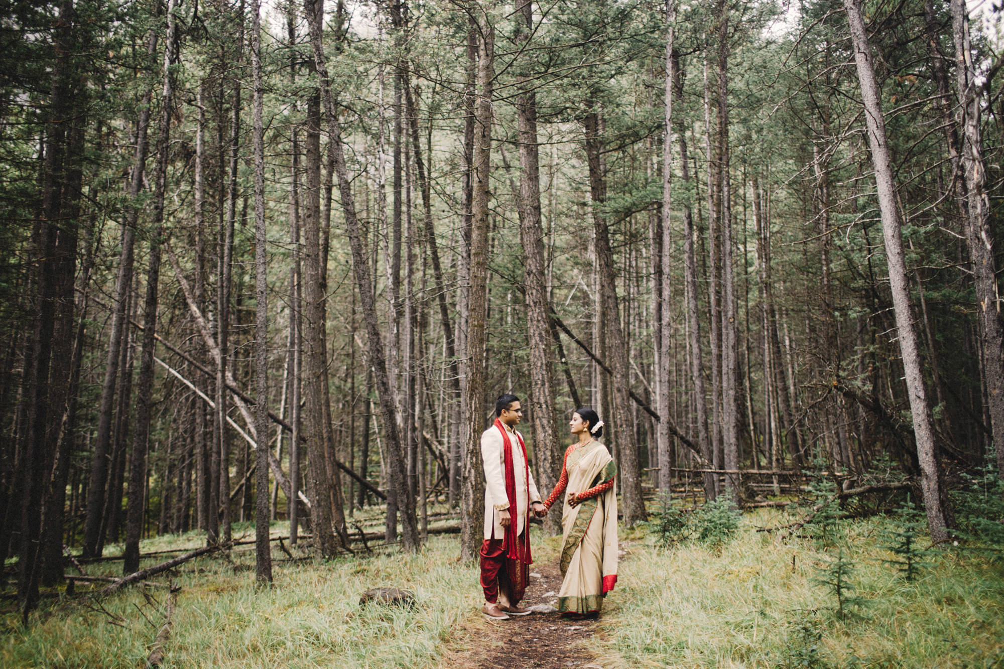 banff wedding, indian wedding, mountain wedding, small mountain wedding, banff wedding photographer, canmore wedding photographer