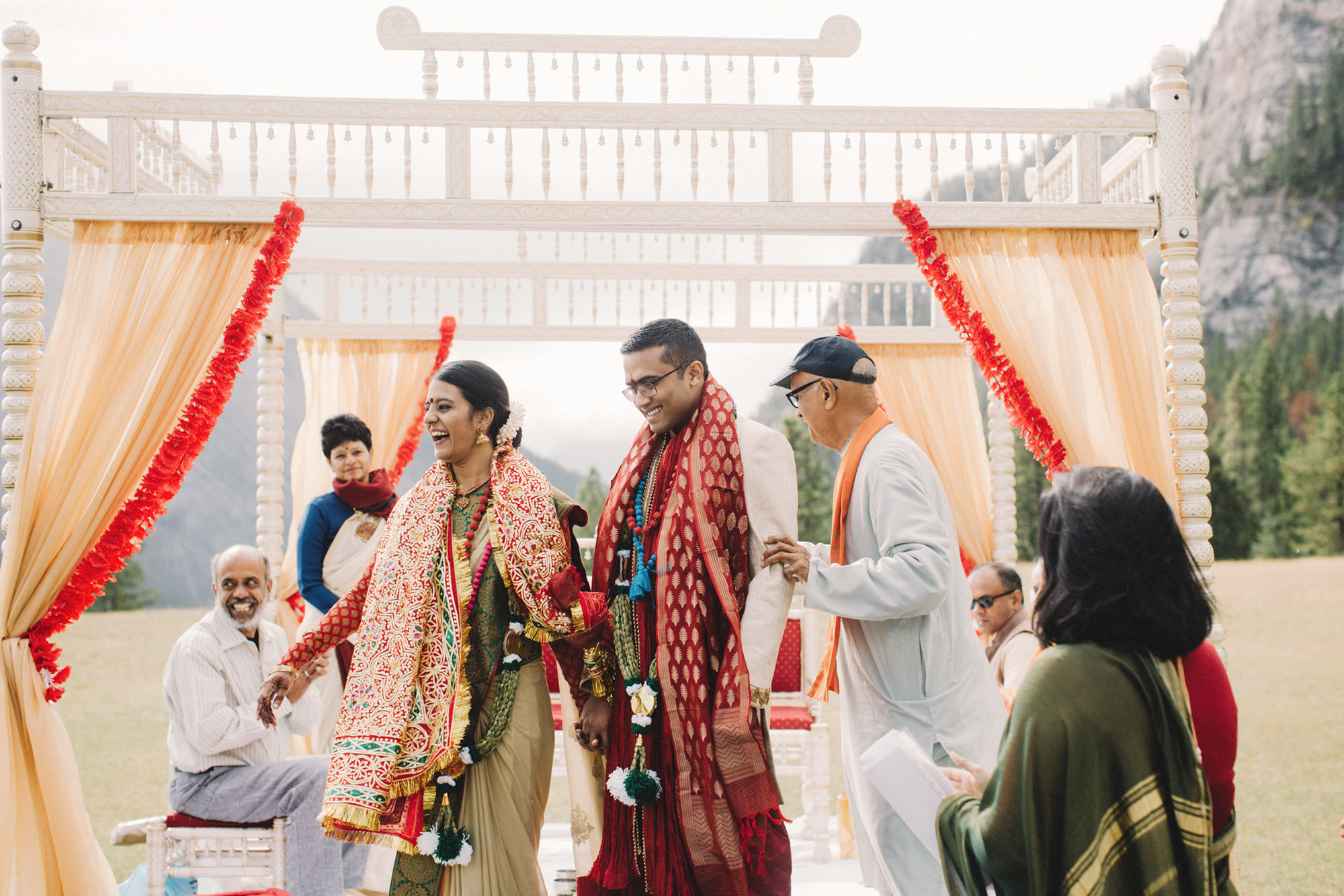 banff wedding, indian wedding, mountain wedding, small mountain wedding, banff wedding photographer, canmore wedding photographer