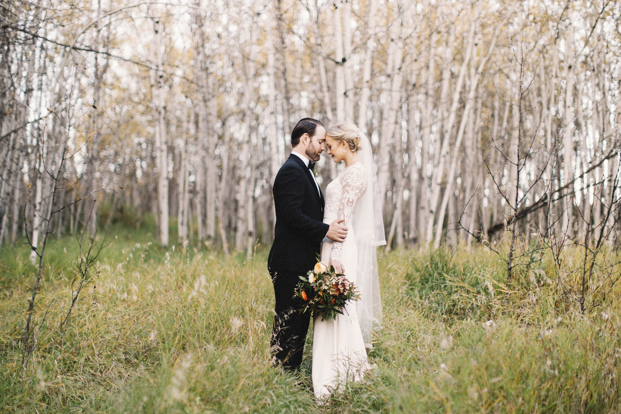 calgary wedding photographer, calgary wedding, reem acra dress, armani groom, sirocco