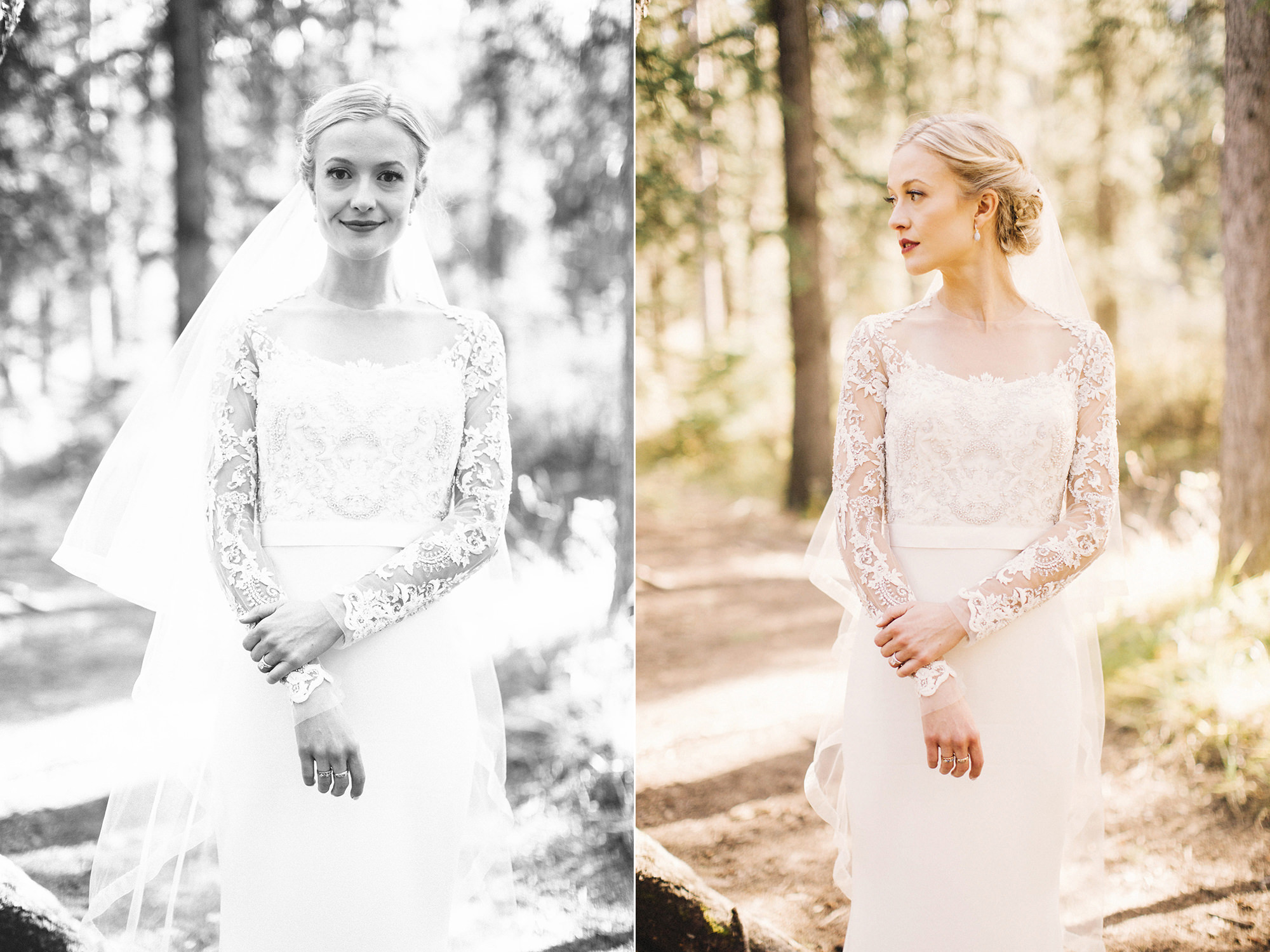 calgary wedding photographer, calgary wedding, reem acra dress, elegant bride