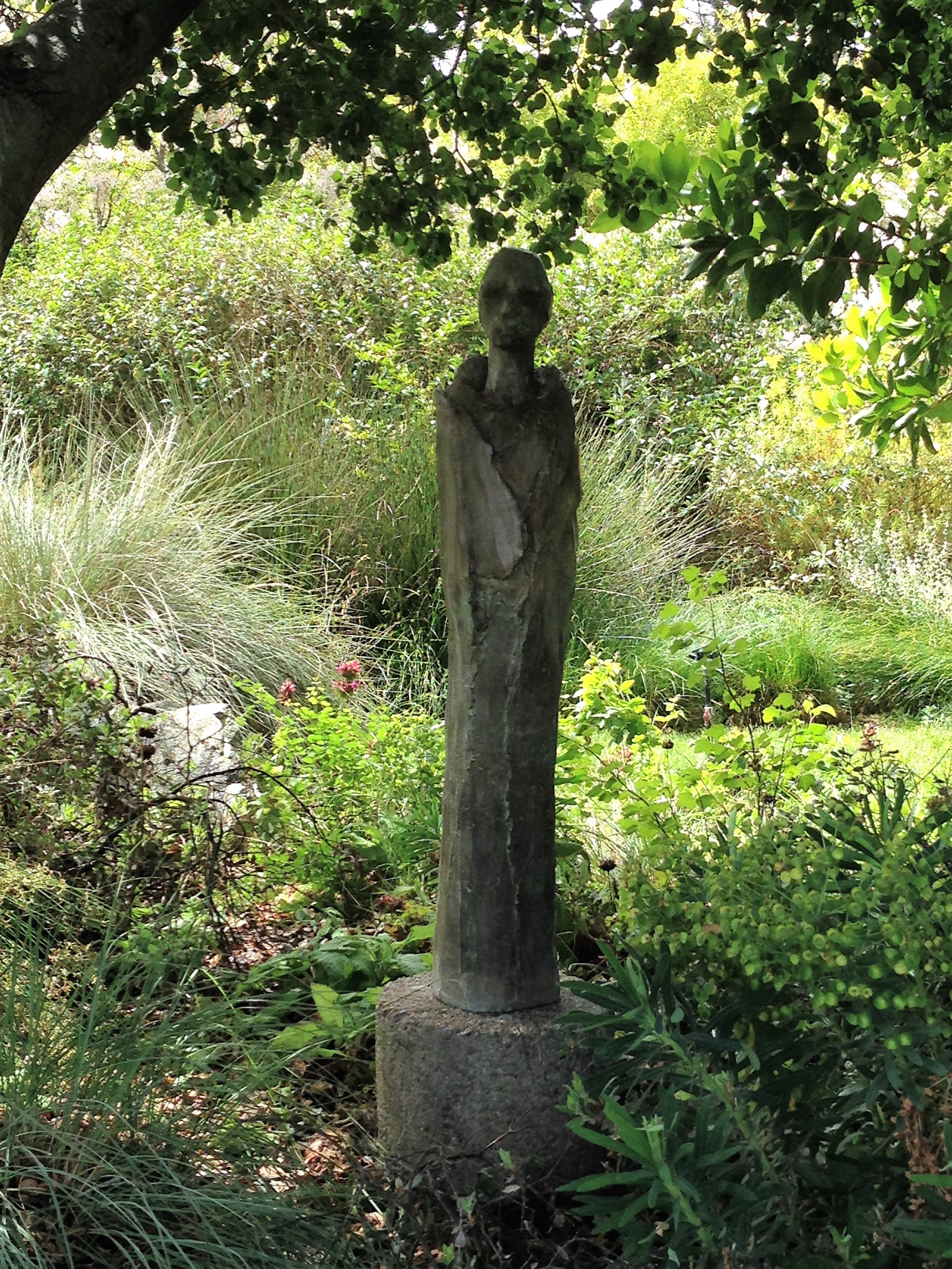 The Keeper, (44" x 8" x 8", Cement cast)