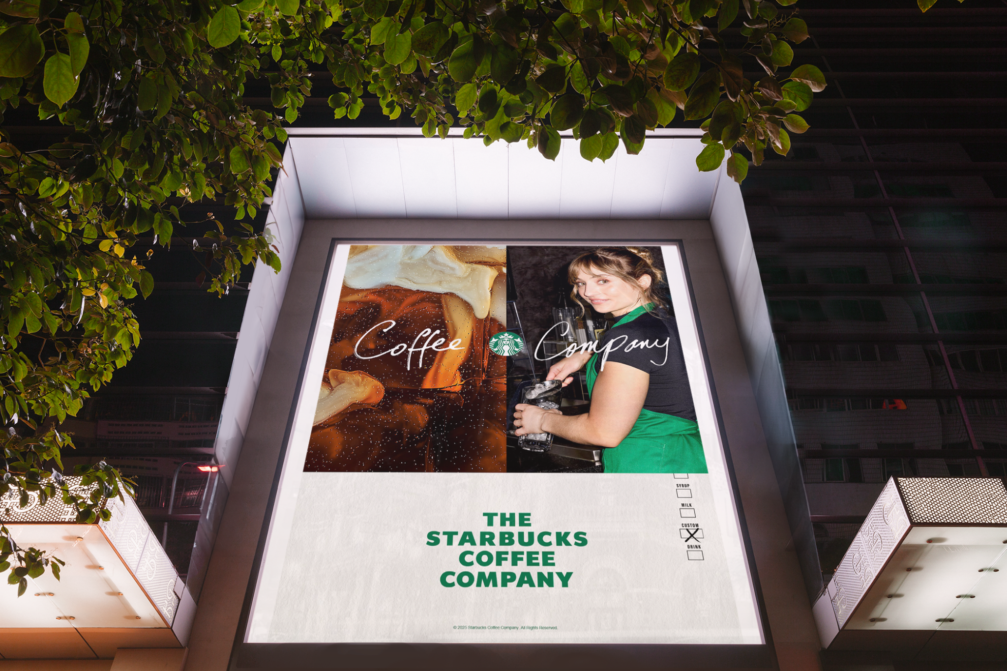 OOH creative — ambient placement scene 4