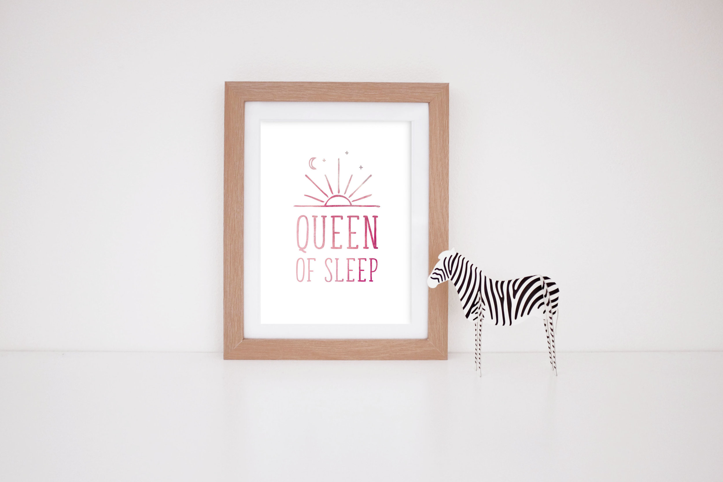 MaryRizzaCruzCreative_ArtInFrame_Zebra_Nursery_Typo_QueenOfSleep_2016.jpg